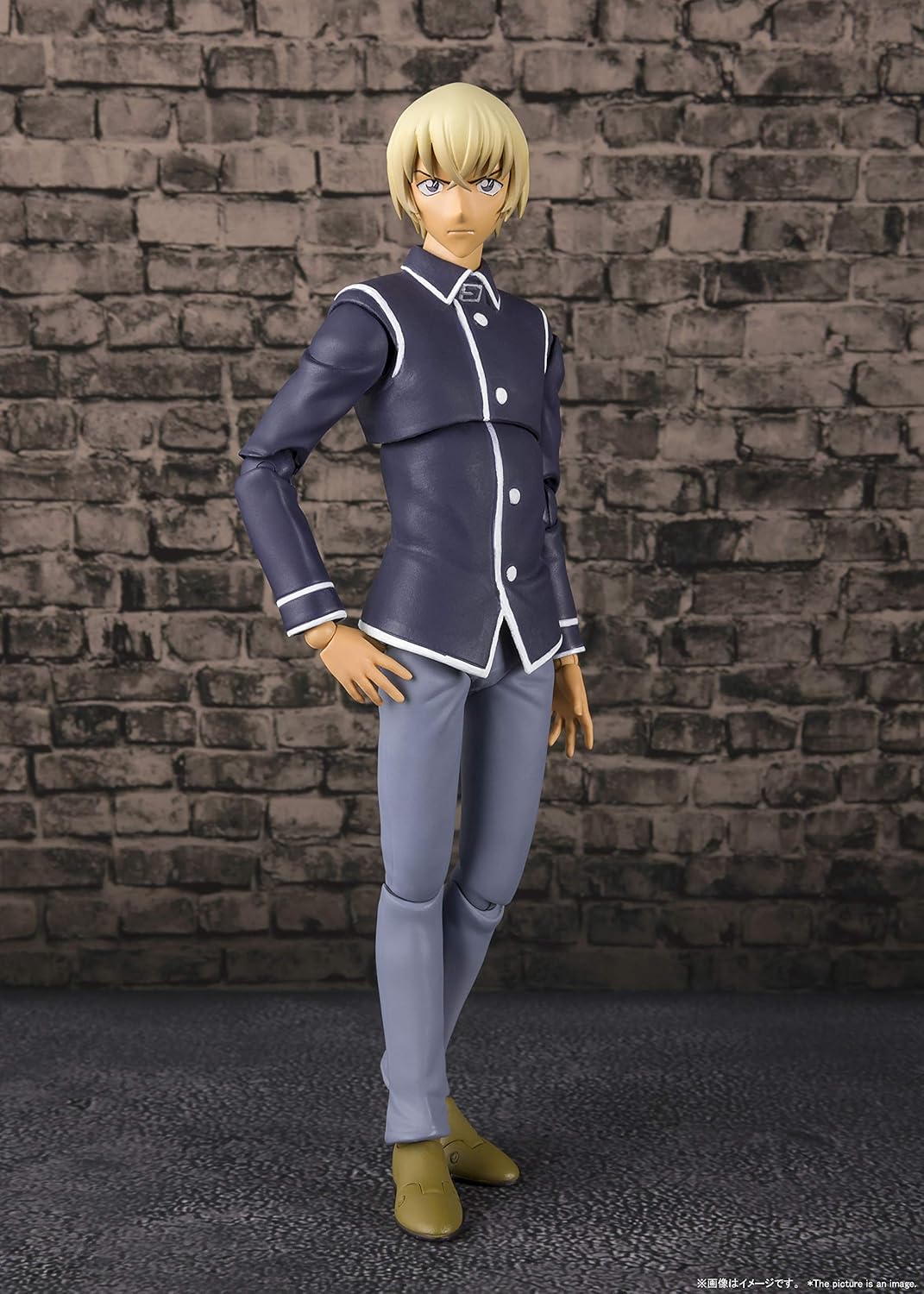 Bandai S.H.Figuarts Detective Conan - Toru Amuro Action Figure (BAS57662)