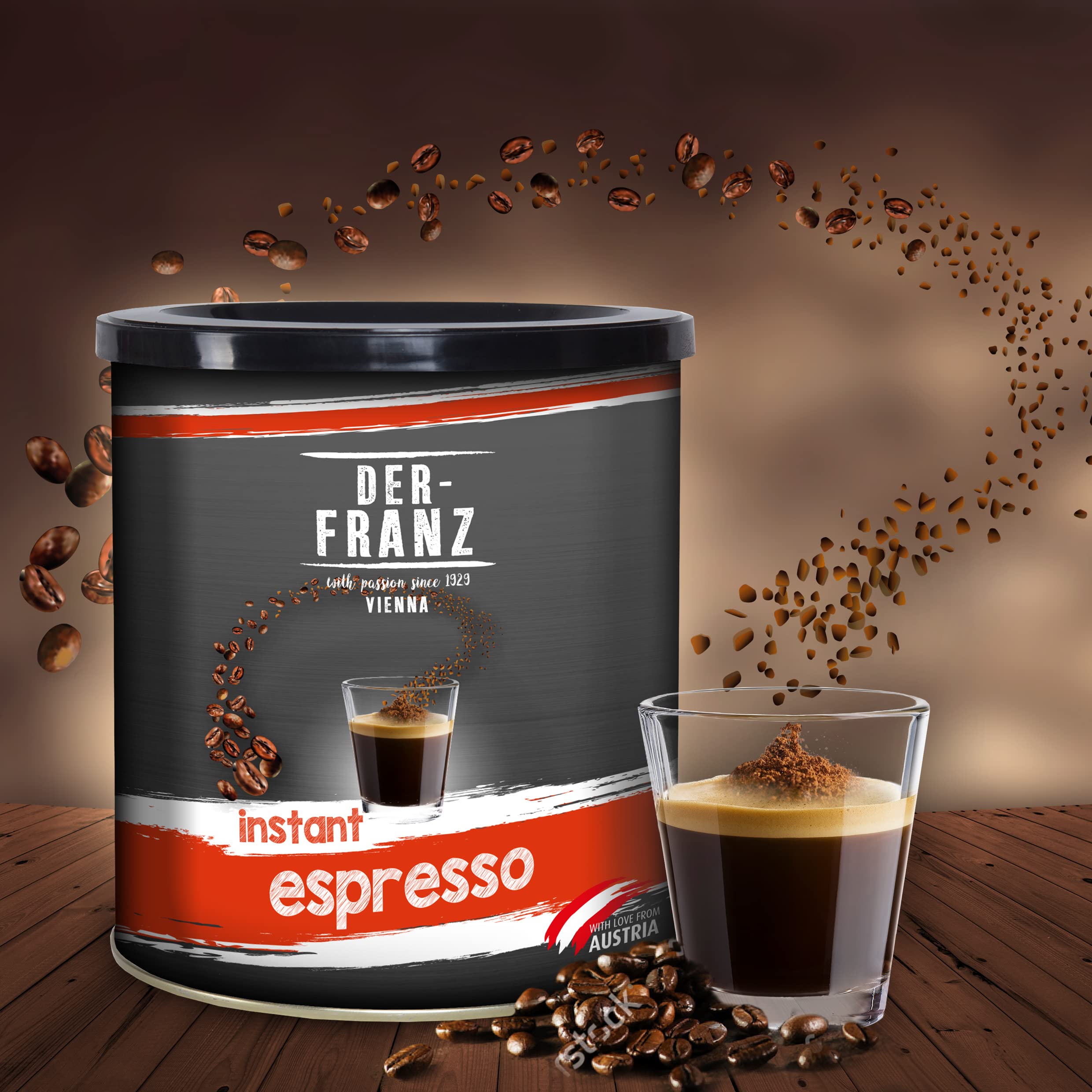 Der-Franz Espresso Instant Coffee, 200 g 7