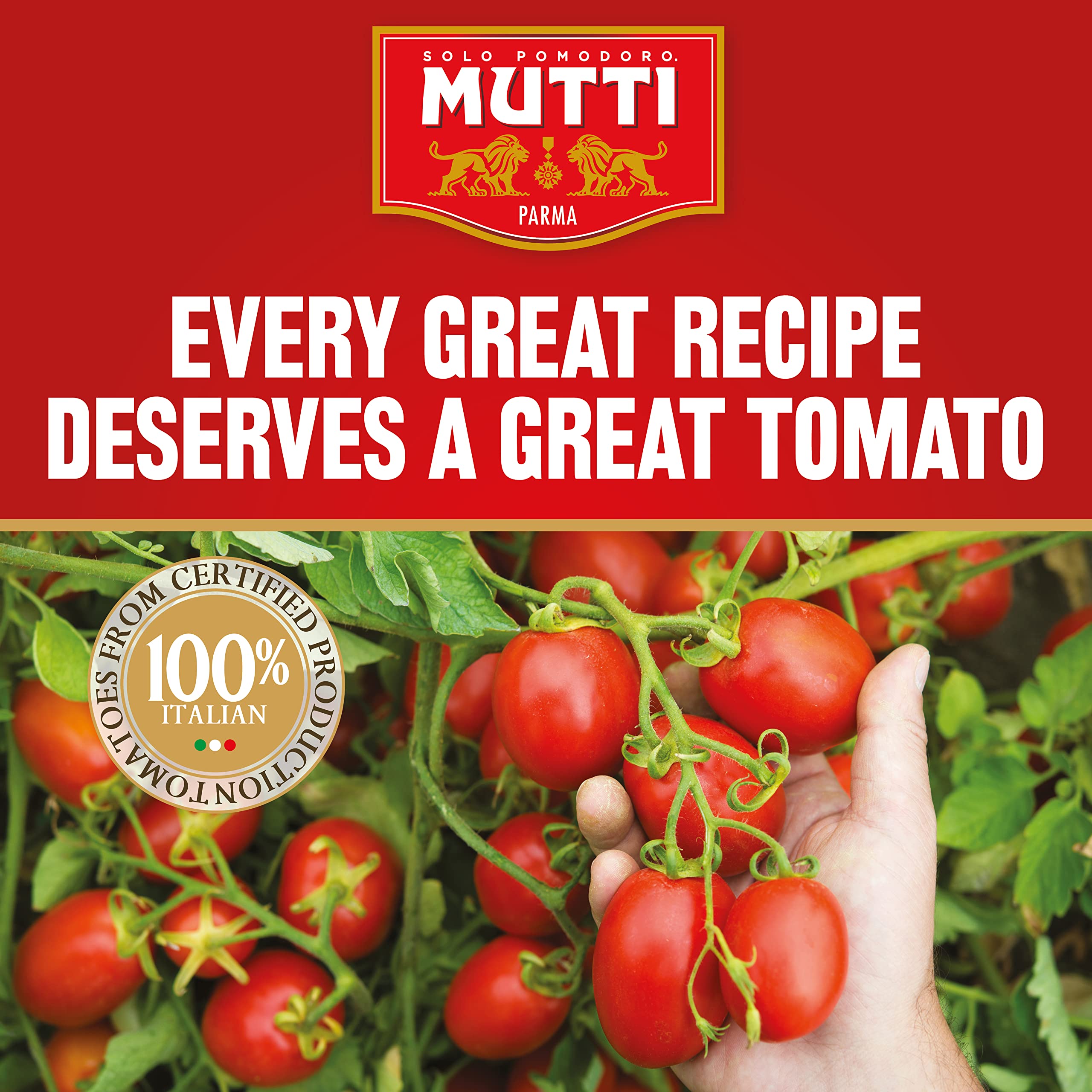 Mutti - Peeled Tomatoes, 400g (Pack of 4) 3