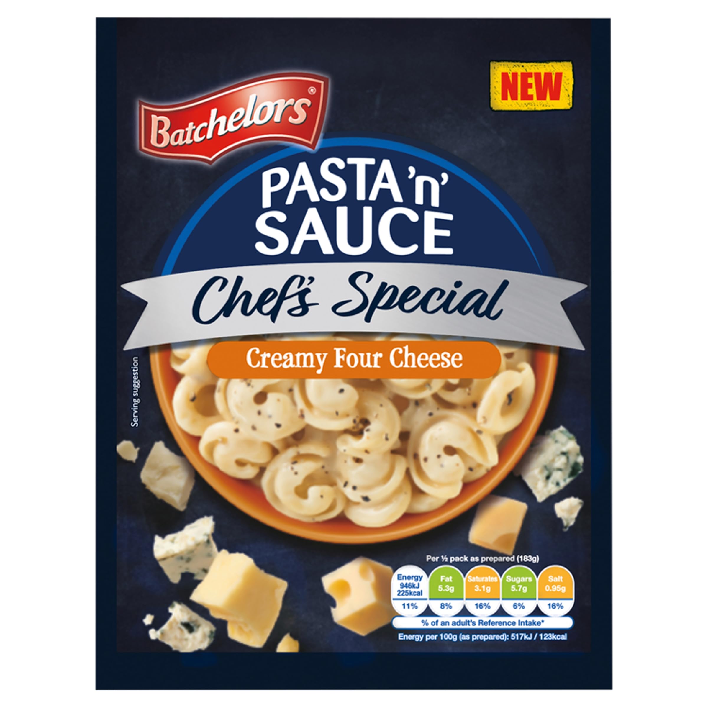 Batchelors Pasta 'n' Sauce Chef's Special Creamy Four Cheese Instant Pasta | 99g