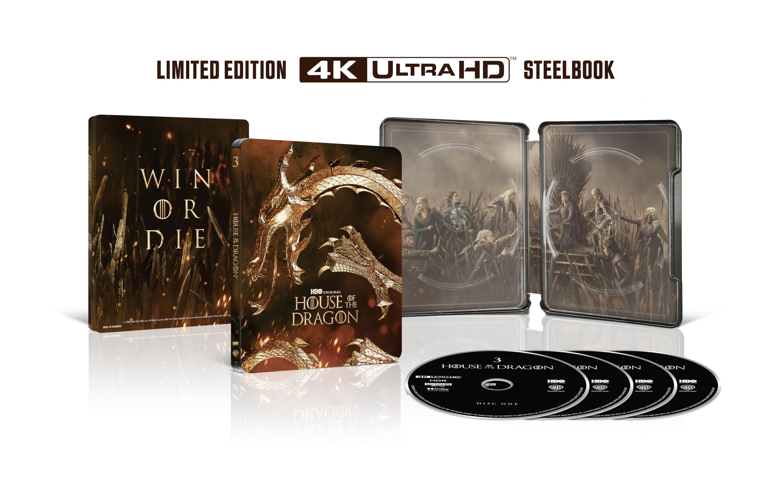 House of the Dragon Season 3 [4K UHD Blu-ray Steelbook] 1