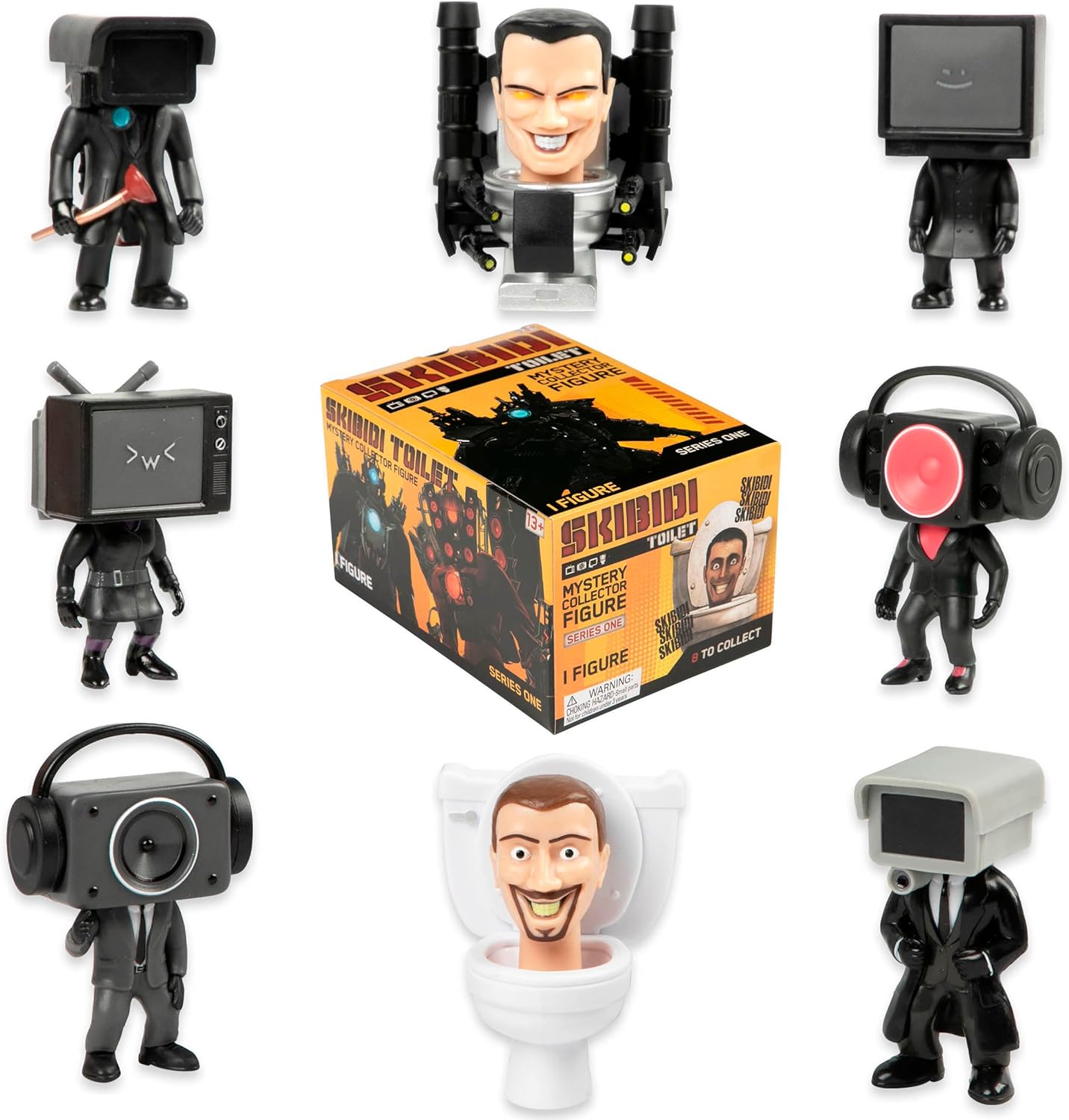 SKIBIDI TOILET Mystery Collector Series - Blind Pack Vinyl Figure (1310)