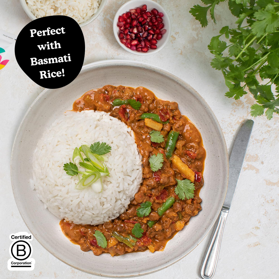 Fiid Thai Lentil & Sweet Potato Curry - 100% Natural Vegan Microwave Meal