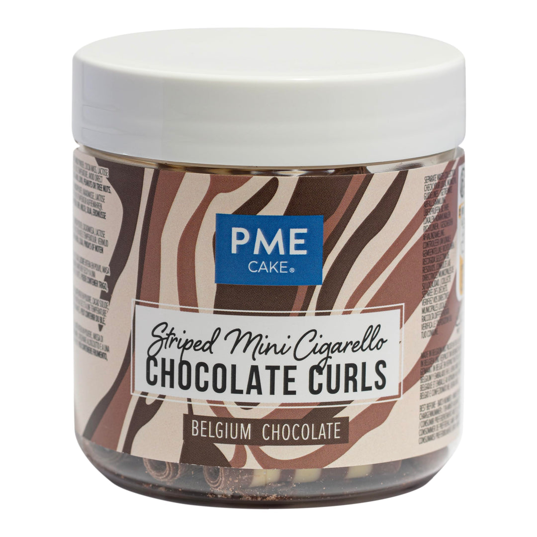 PME - Belgian Chocolate Striped Cigarellos 100 g