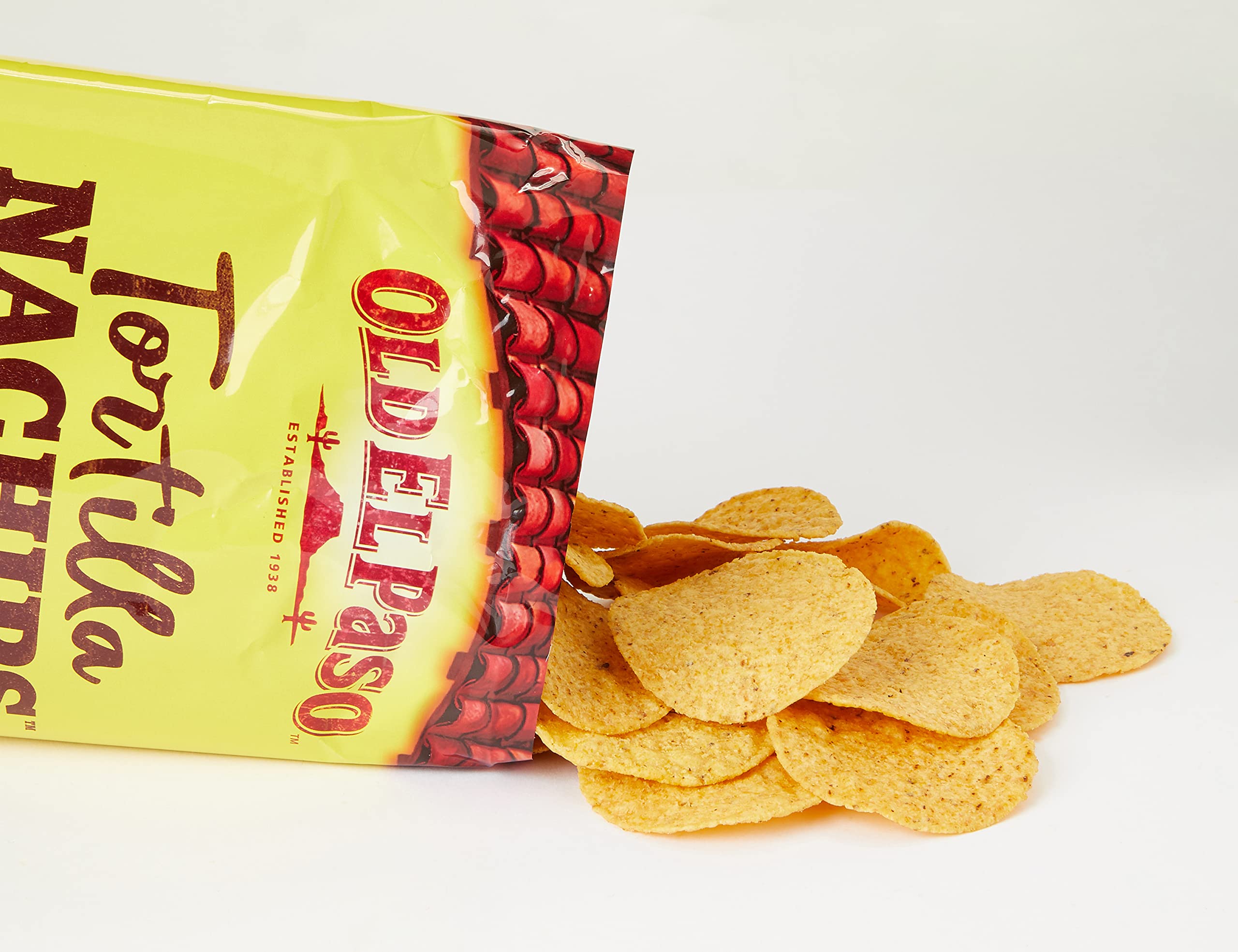 Old El Paso Gluten Free Crunchy Original Tortilla Chips 185g (Pack of 5) 4