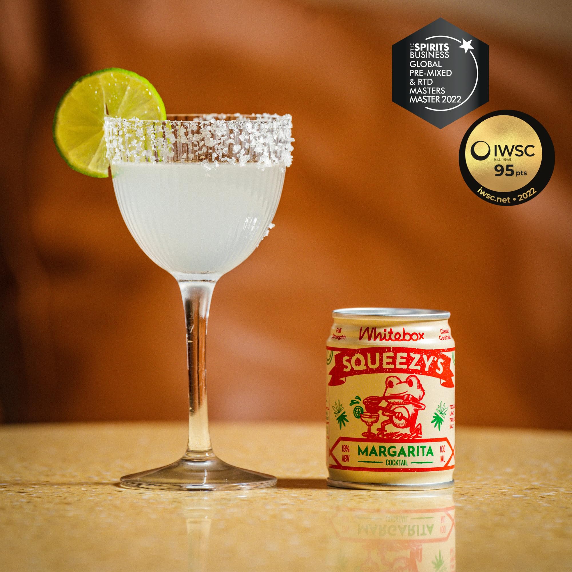 WHITEBOX COCKTAILS Single Serve Classic Squeezy’s Margarita — Case of 4 Cocktails 9