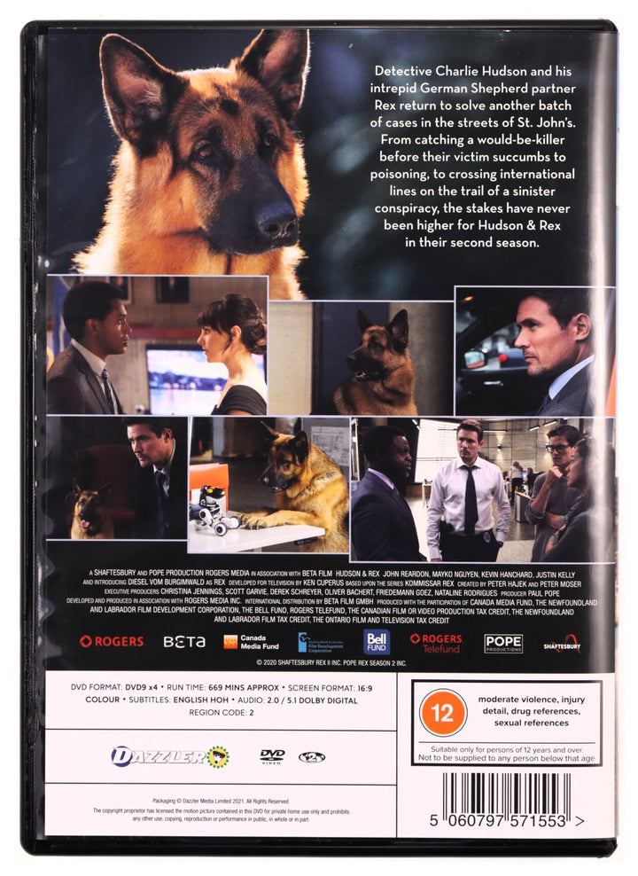 Hudson & Rex: Season 2 - Police Procedural Crime Drama [DVD]