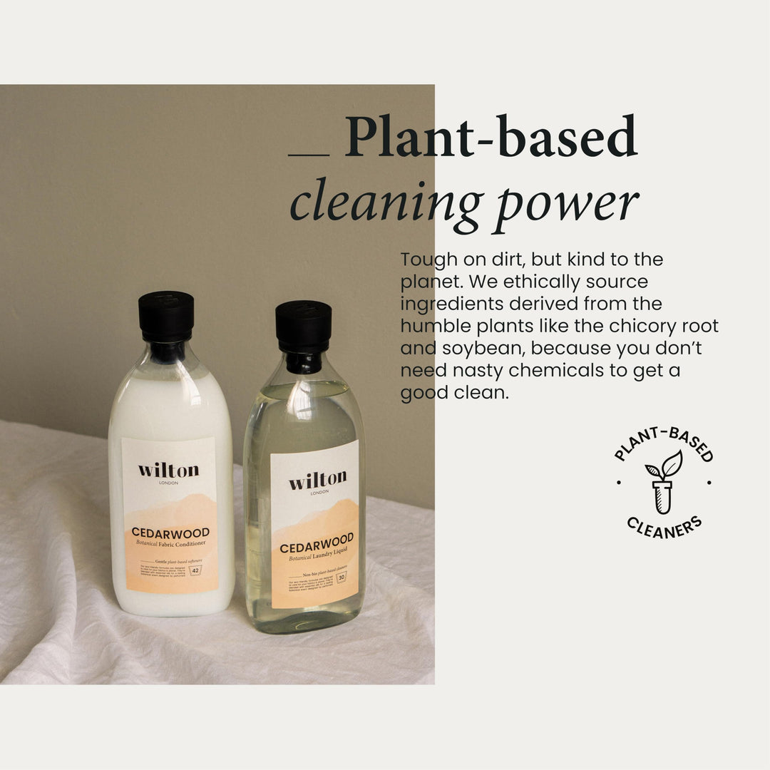 Wilton London Eco Friendly Cedarwood Laundry Liquid (1kg)