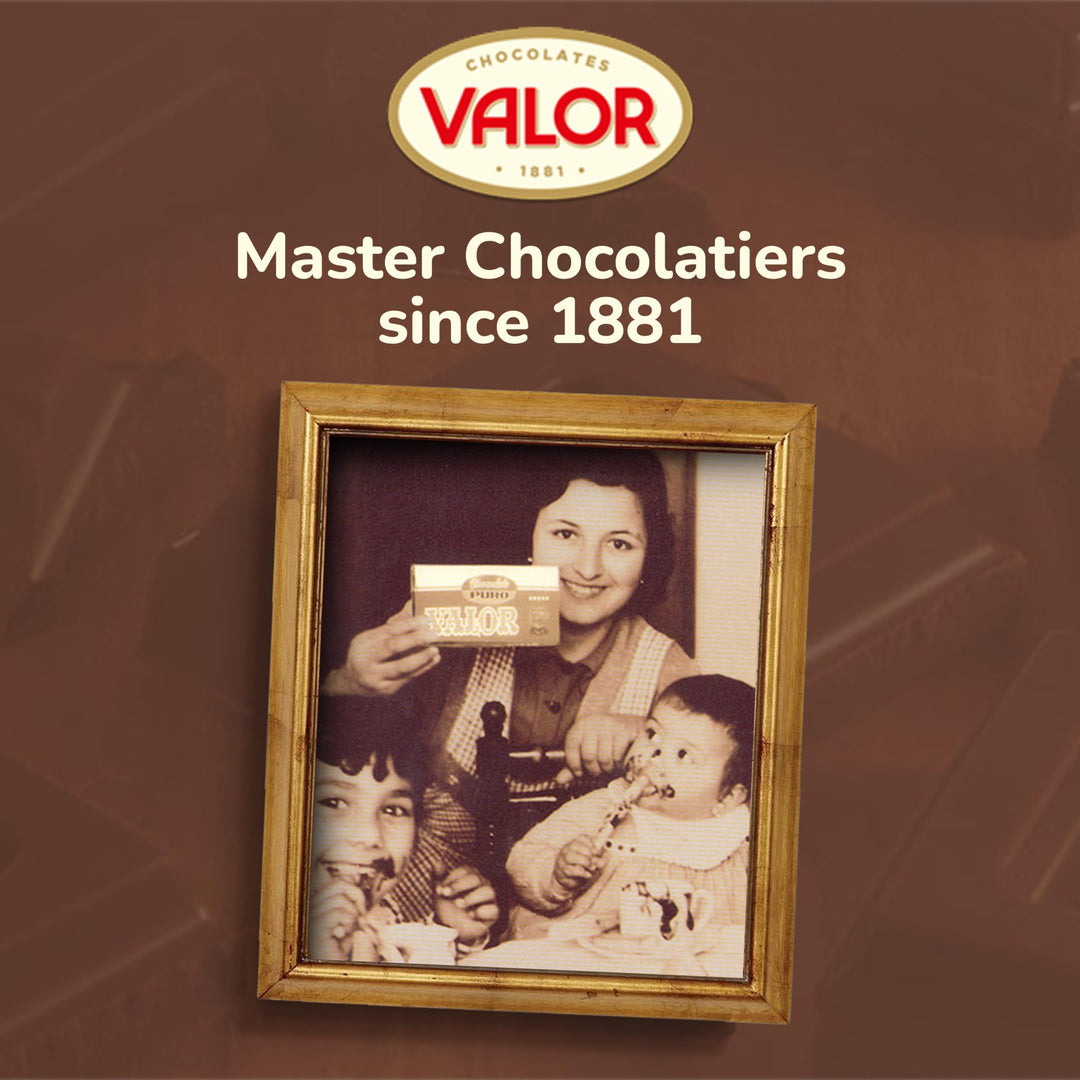Valor - Dark Chocolate Bar 70% Cocoa with Mint (100g)