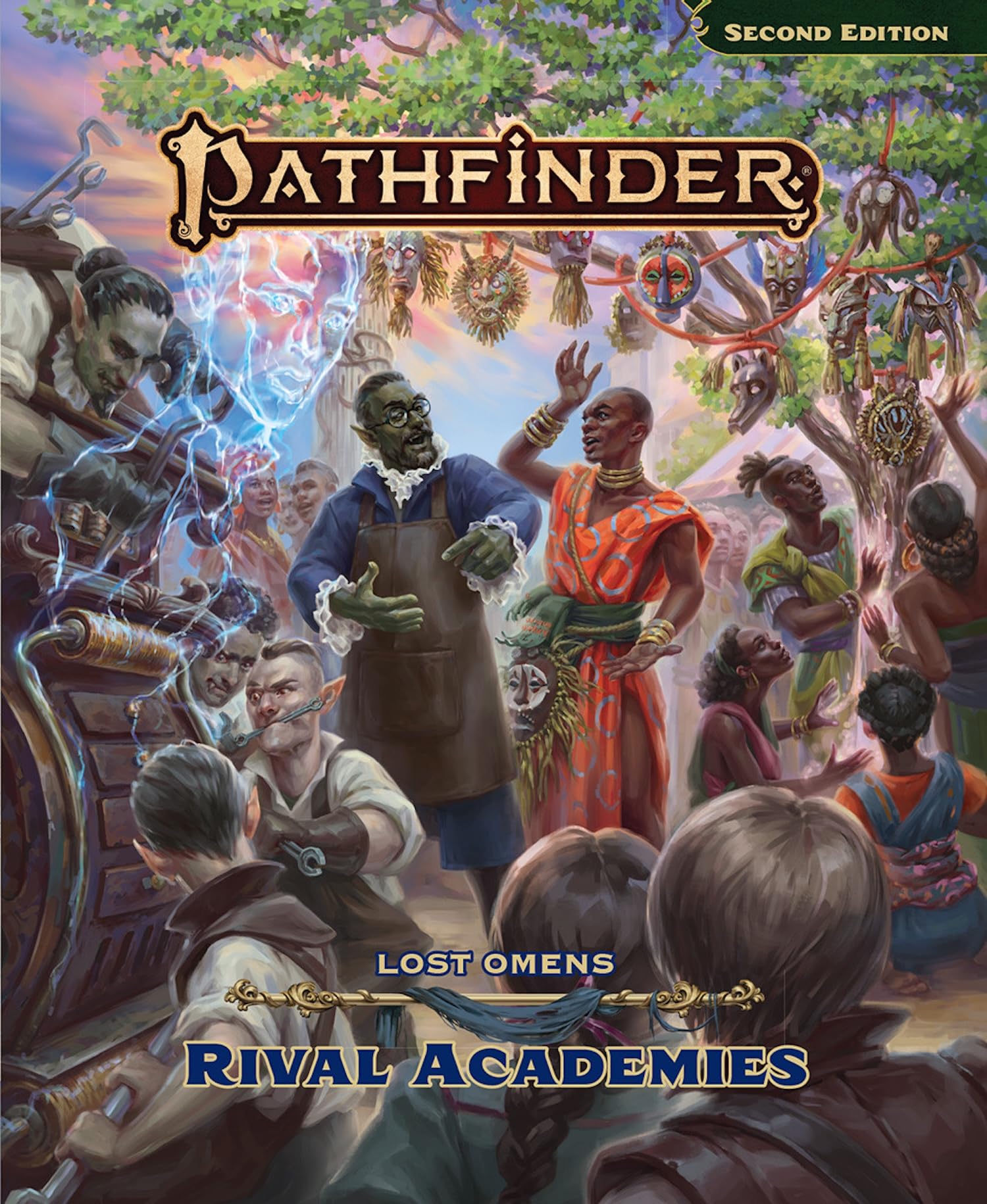 Paizo Pathfinder Lost Omens Rival Academies (P2) Hardcover | Ages 14+