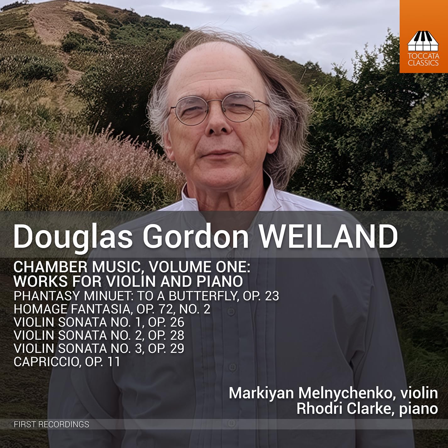 Douglas Gordon Weiland - Chamber Music, Vol. 1: Works for Violin and Piano [CD]