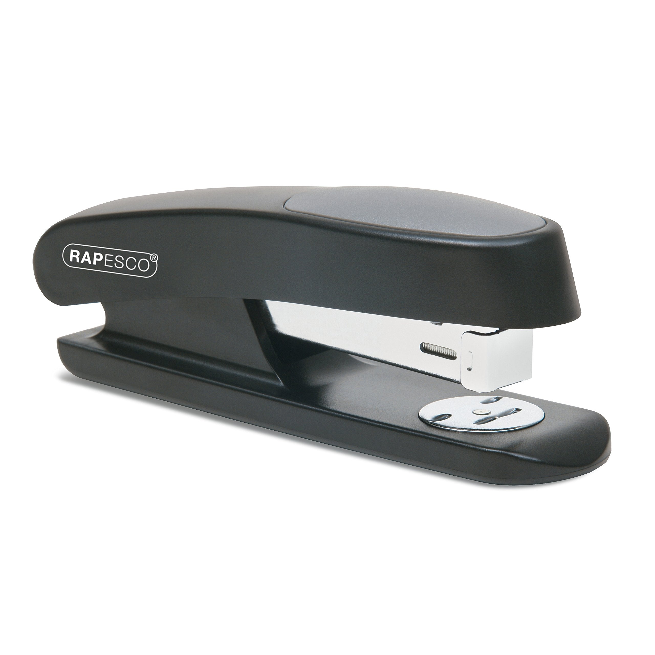 RAPESCO 1472 ECO Sting Ray Desktop Stapler - Half Strip, Black, Includes R4 Remover & 5000 Staples 2
