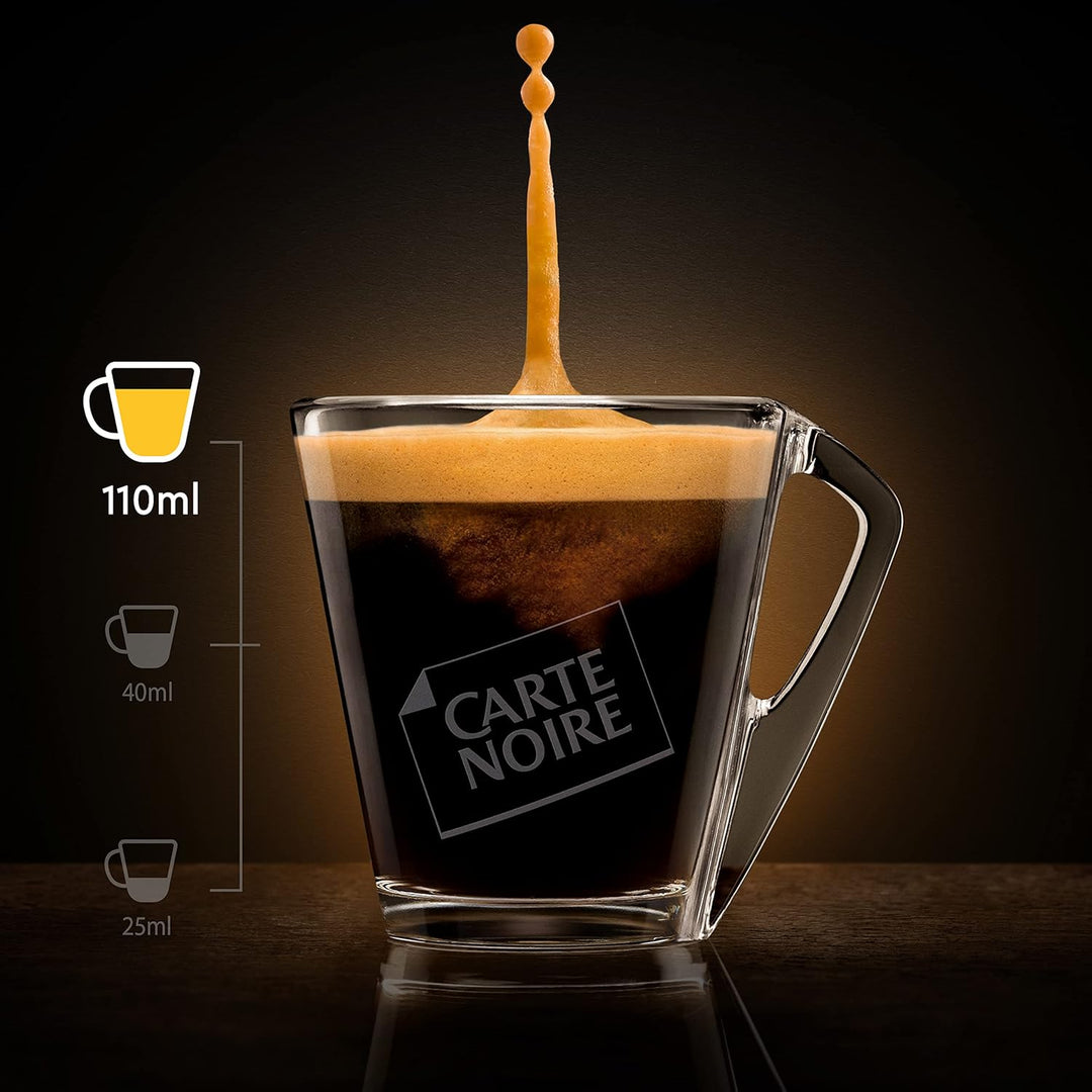 Carte Noire Espresso Lungo - 100% Arabica Nespresso Compatible Aluminium Capsules, 30 Capsules