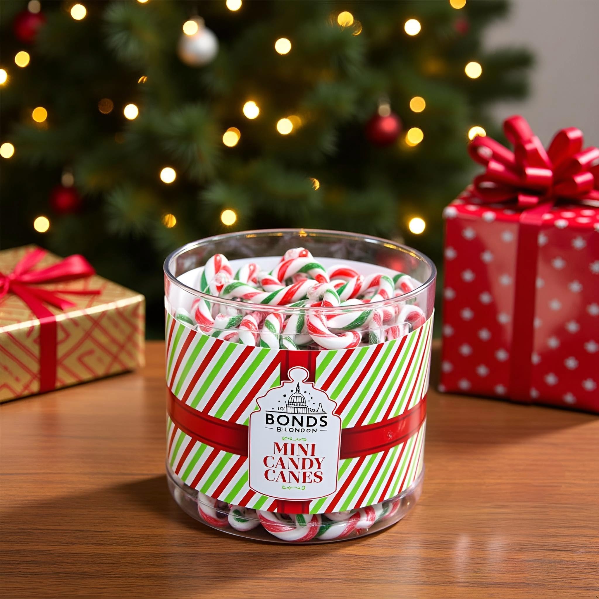 Bonds of London - Peppermint Flavour Mini Candy Canes 6