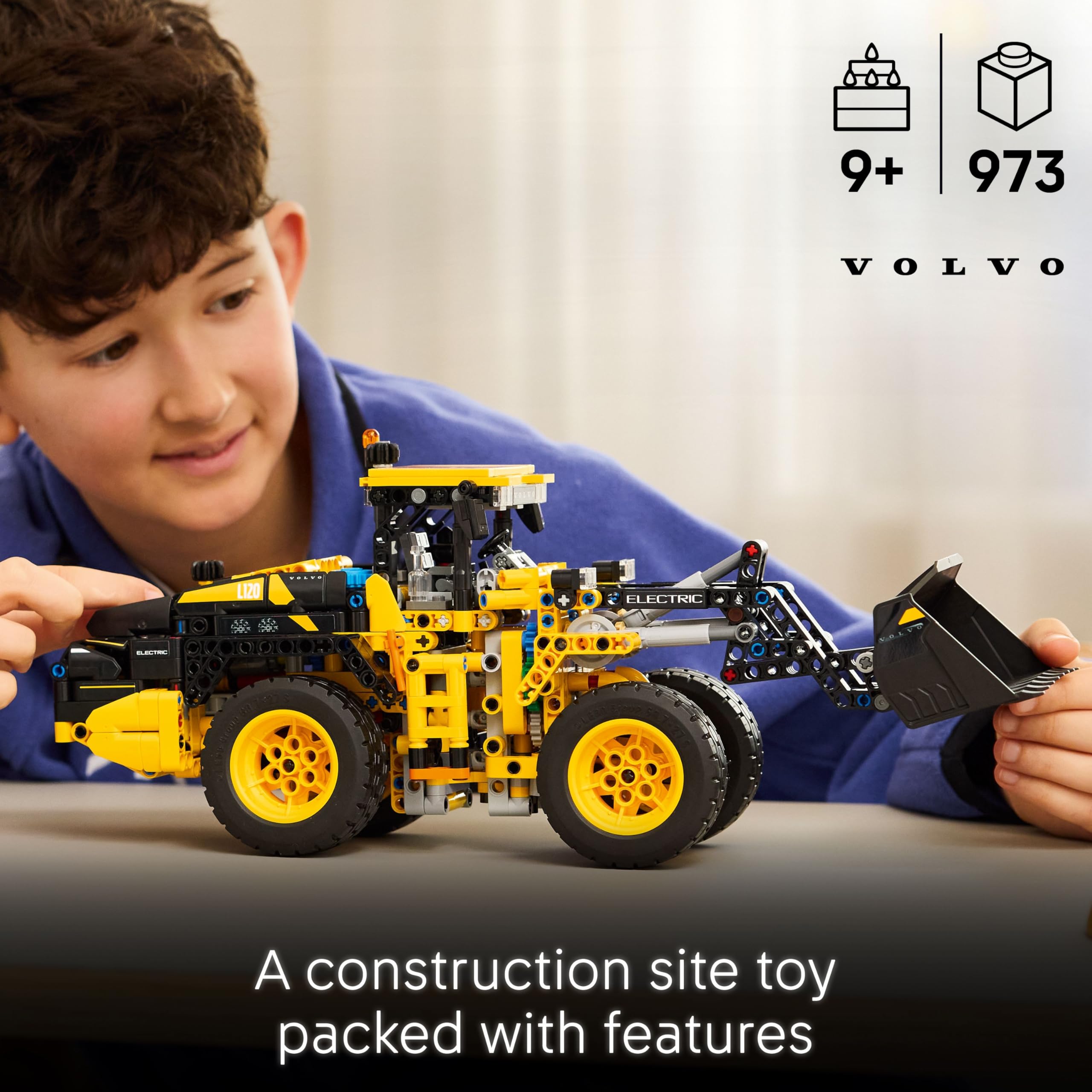 LEGO Technic Volvo L120 Electric Wheel Loader 42209 - Construction Vehicle Toy for Ages 9+ 2