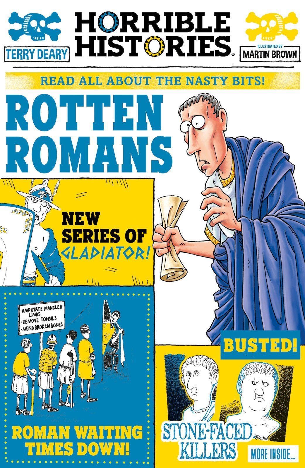 Scholastic Rotten Romans (Horrible Histories) by Terry Deary | Paperback