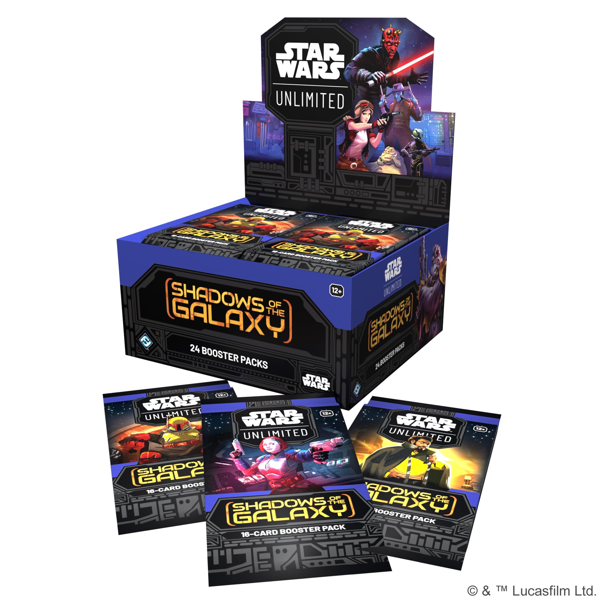 Fantasy Flight Games Star Wars: Unlimited Shadows of the Galaxy Booster Display 3