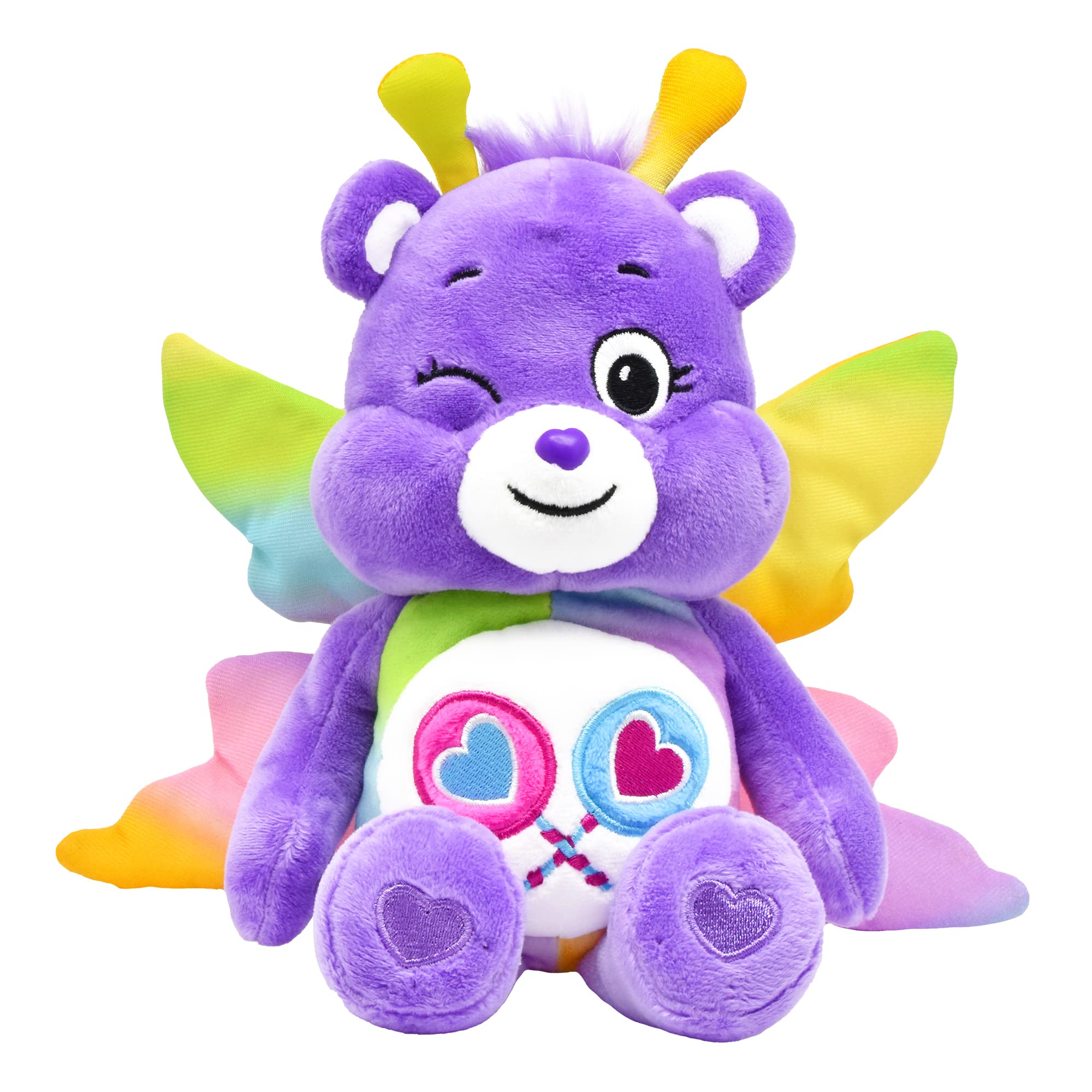 Care Bears Share Bear in Butterfly Costume Plush Toy | 9 Inch | Ages 4+ | Multicolor 1