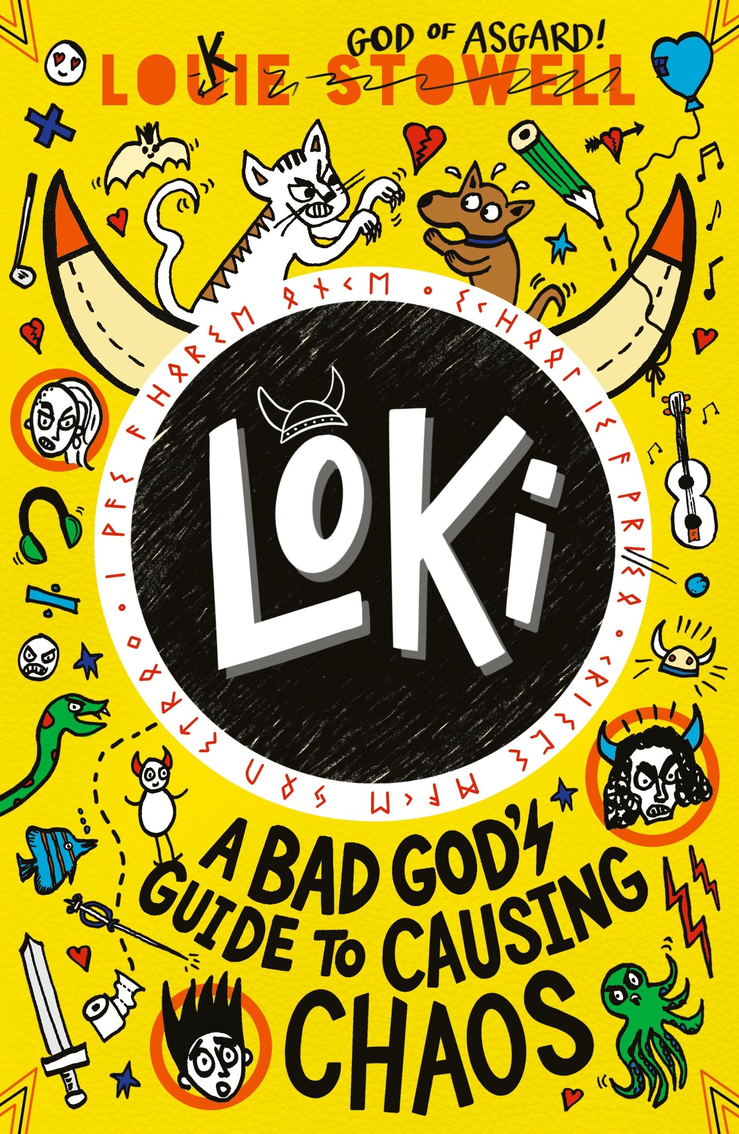 Loki: A Bad God's Guide to Causing Chaos - Humorous Comic Diary for Ages 8-12