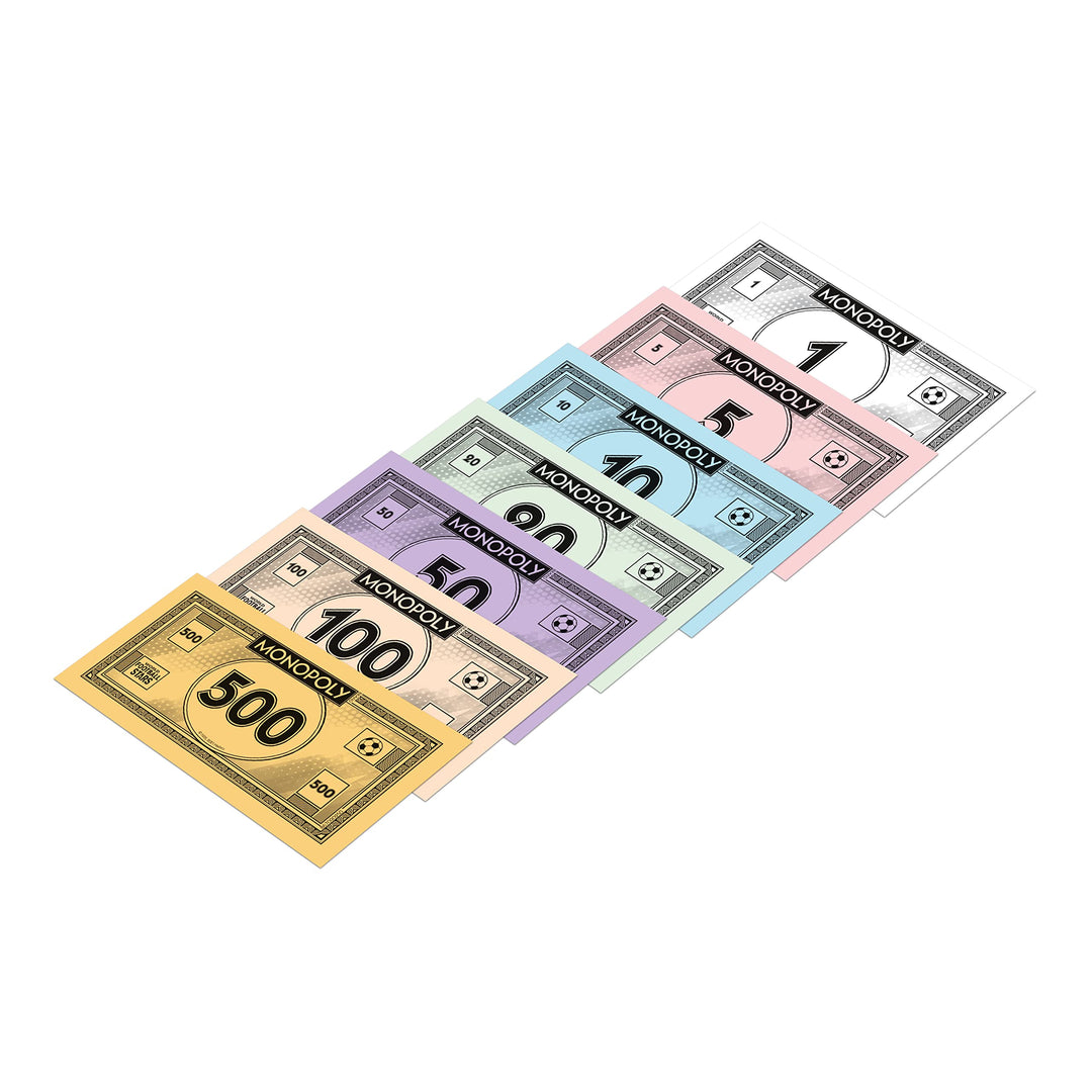 Winning Moves World Football Stars Monopoly Board Game – Blue