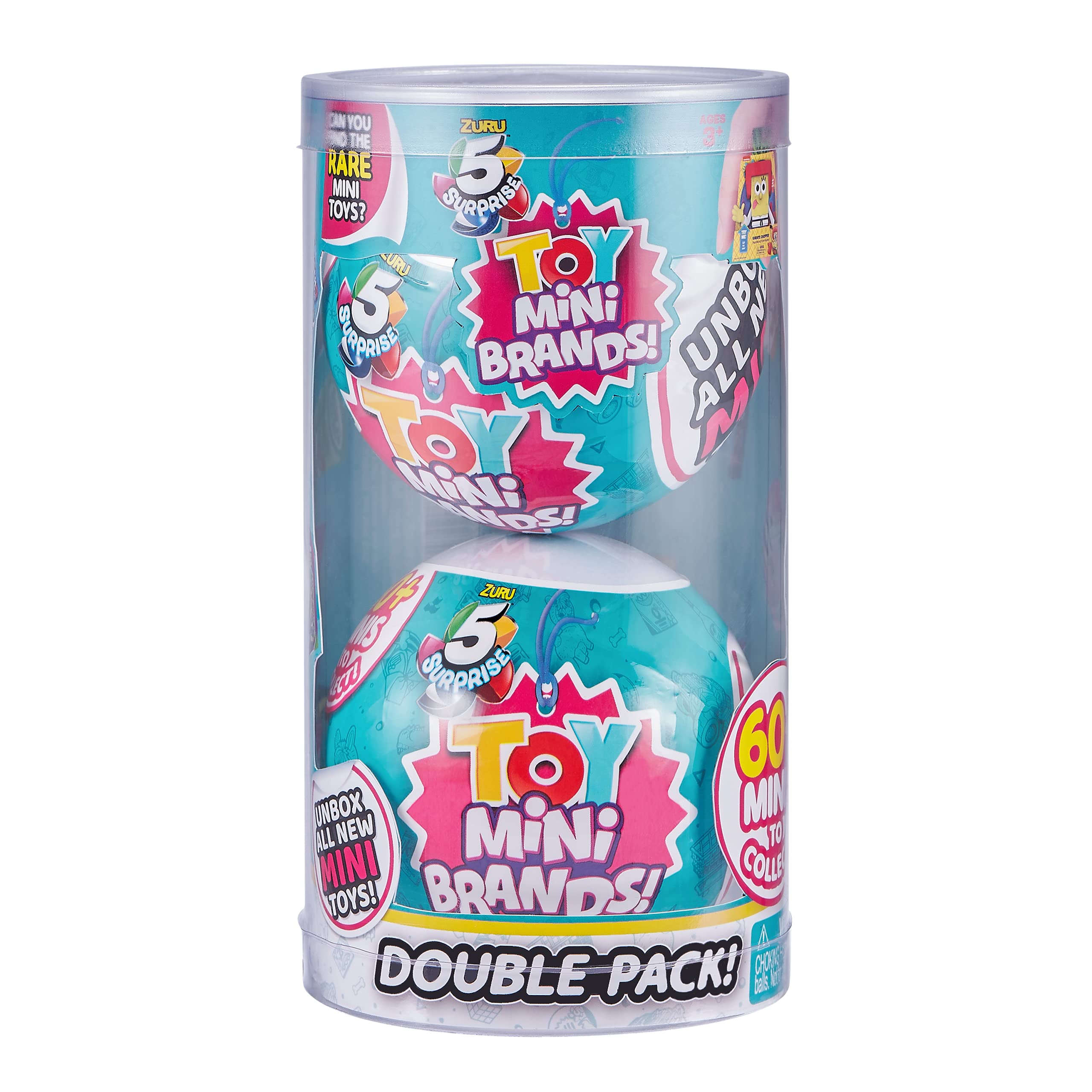 Mini Brands 2 Pack Capsule Collectible Toy by Mini Brands (Model 7793)