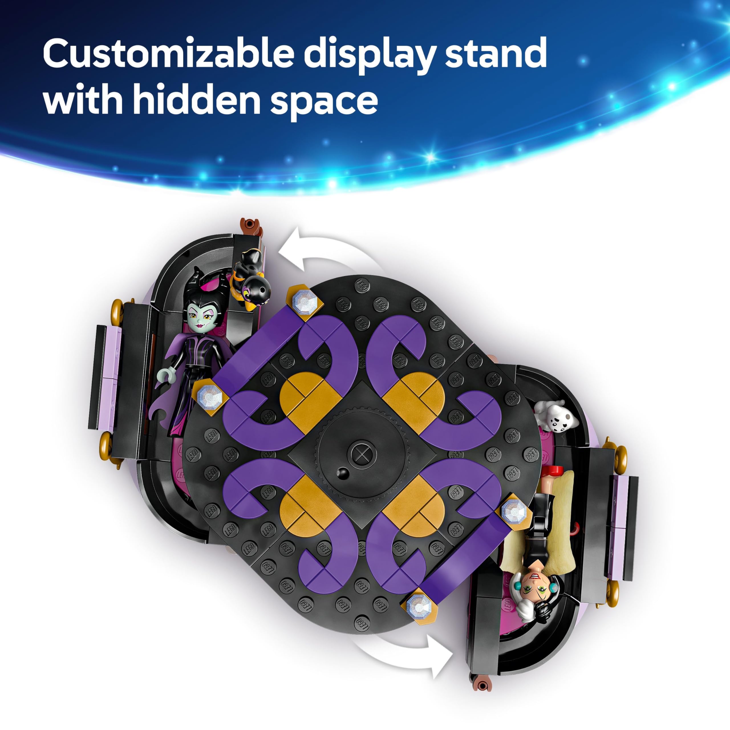 LEGO Disney Maleficent and Cruella De Vil Dresses Building Set - Creative Fashion Toy for 9+ 5