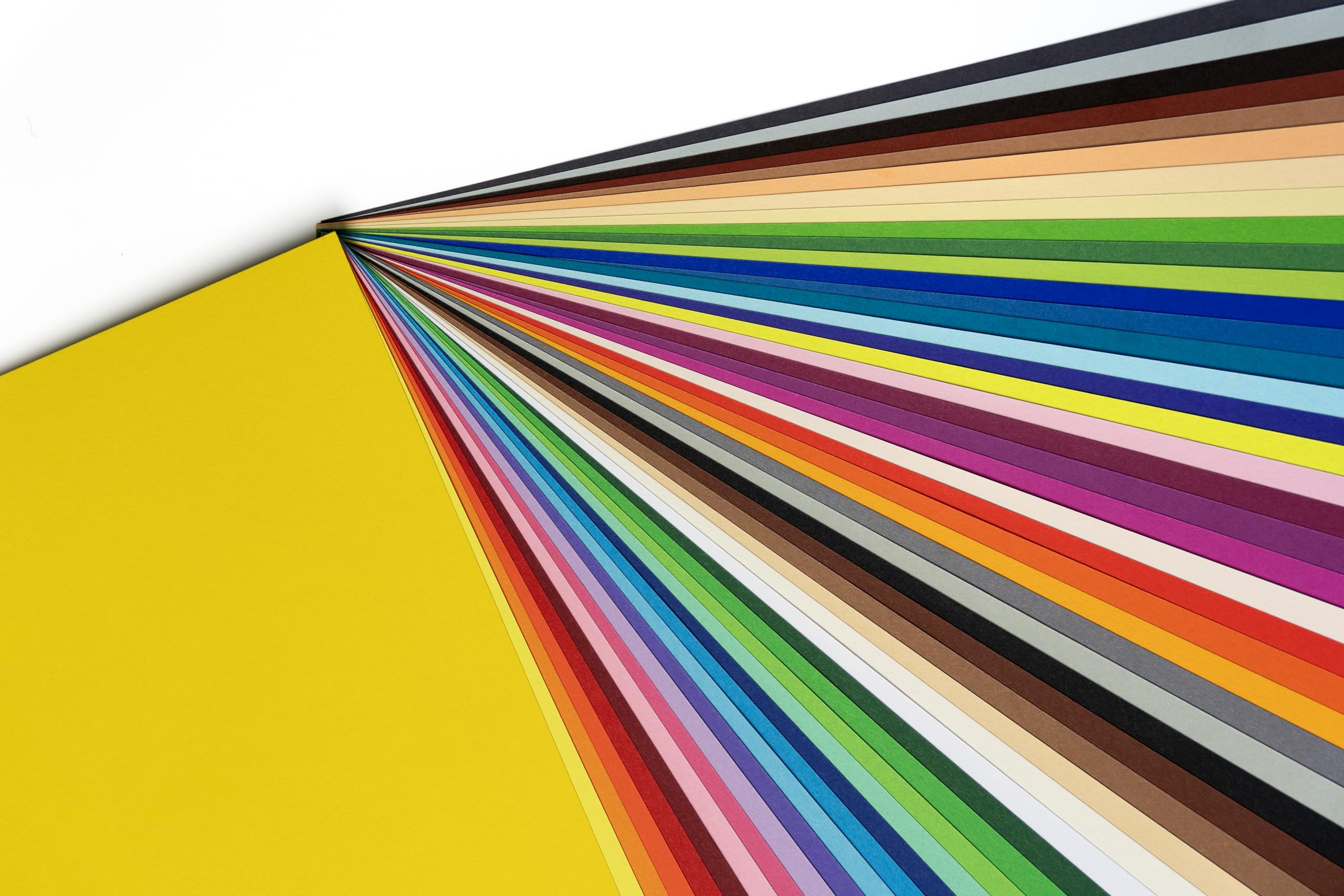 Hawksbill 130GSM A3 Coloured Paper - 50 Pack Assorted Rainbow | Crafting & Printing