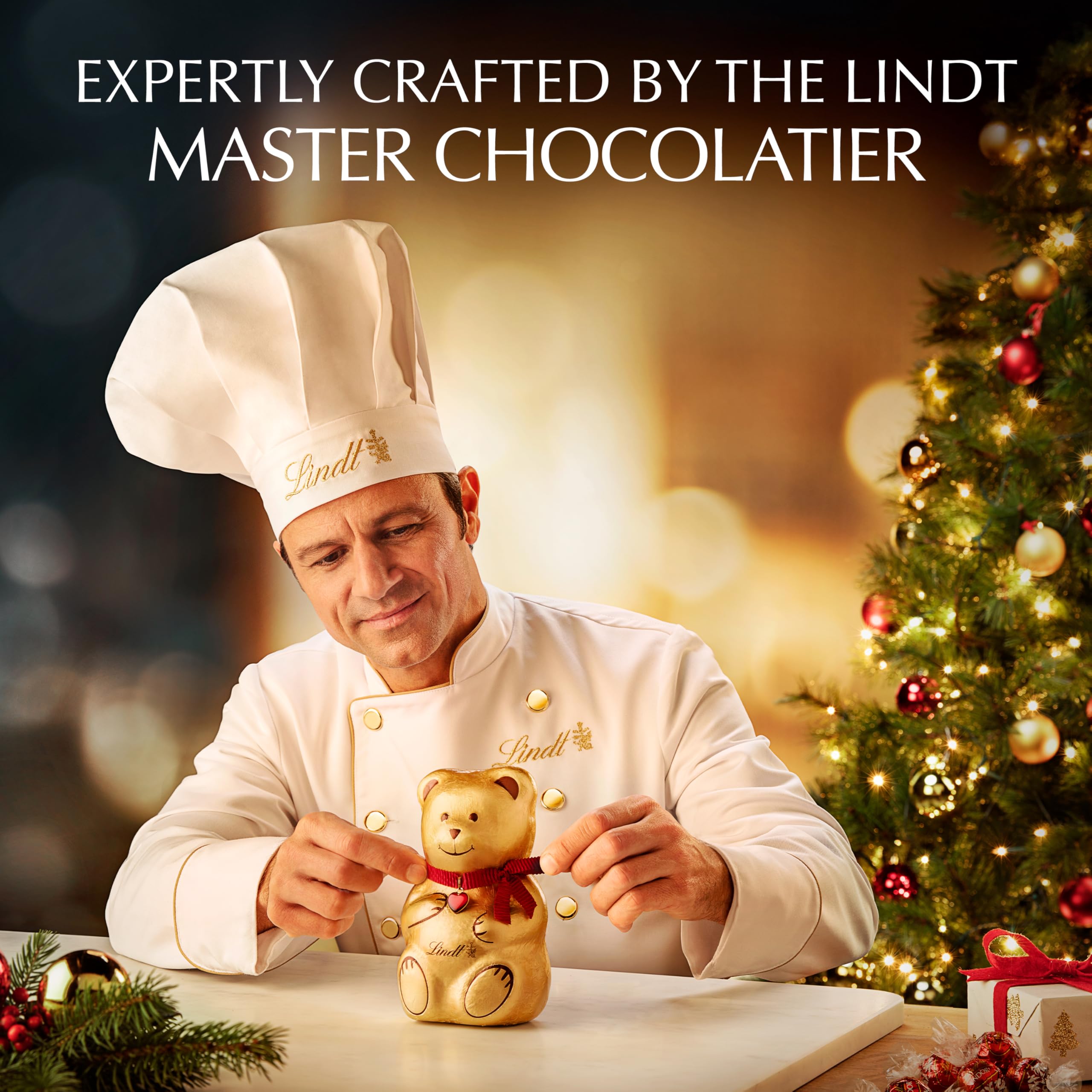 Lindt Santa Christmas Milk Chocolate Gift Pack - 5 Pieces, 50 g 4
