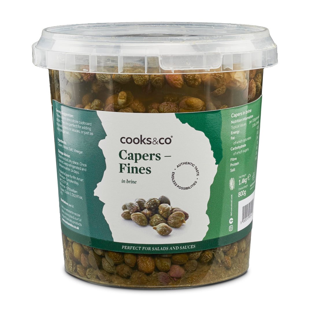 Cooks & Co Capers Fines 1.4kg