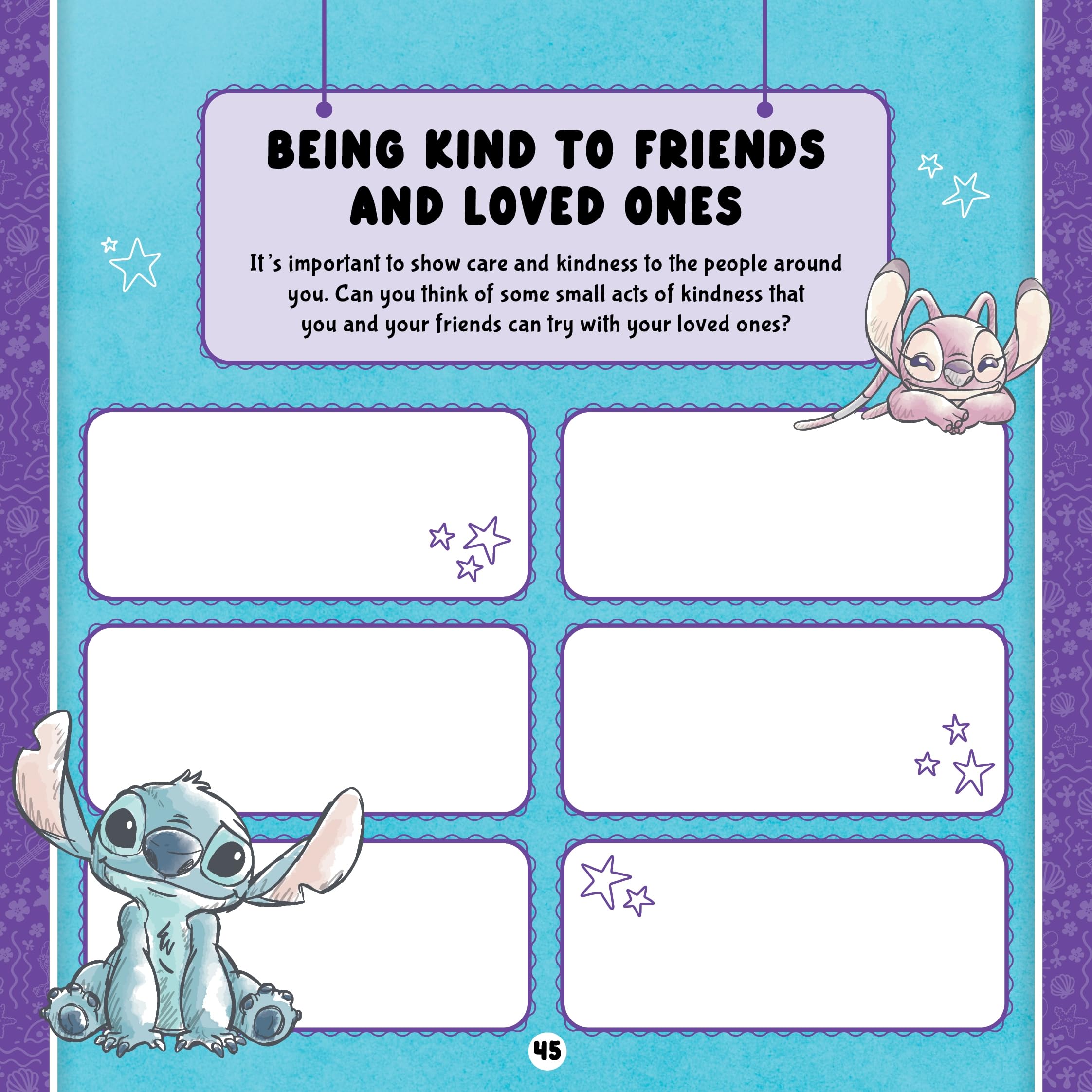 Autumn Disney Stitch Best Friends Activity Book & Bead Kit | Make 12 Bracelets | Multicoloured 6