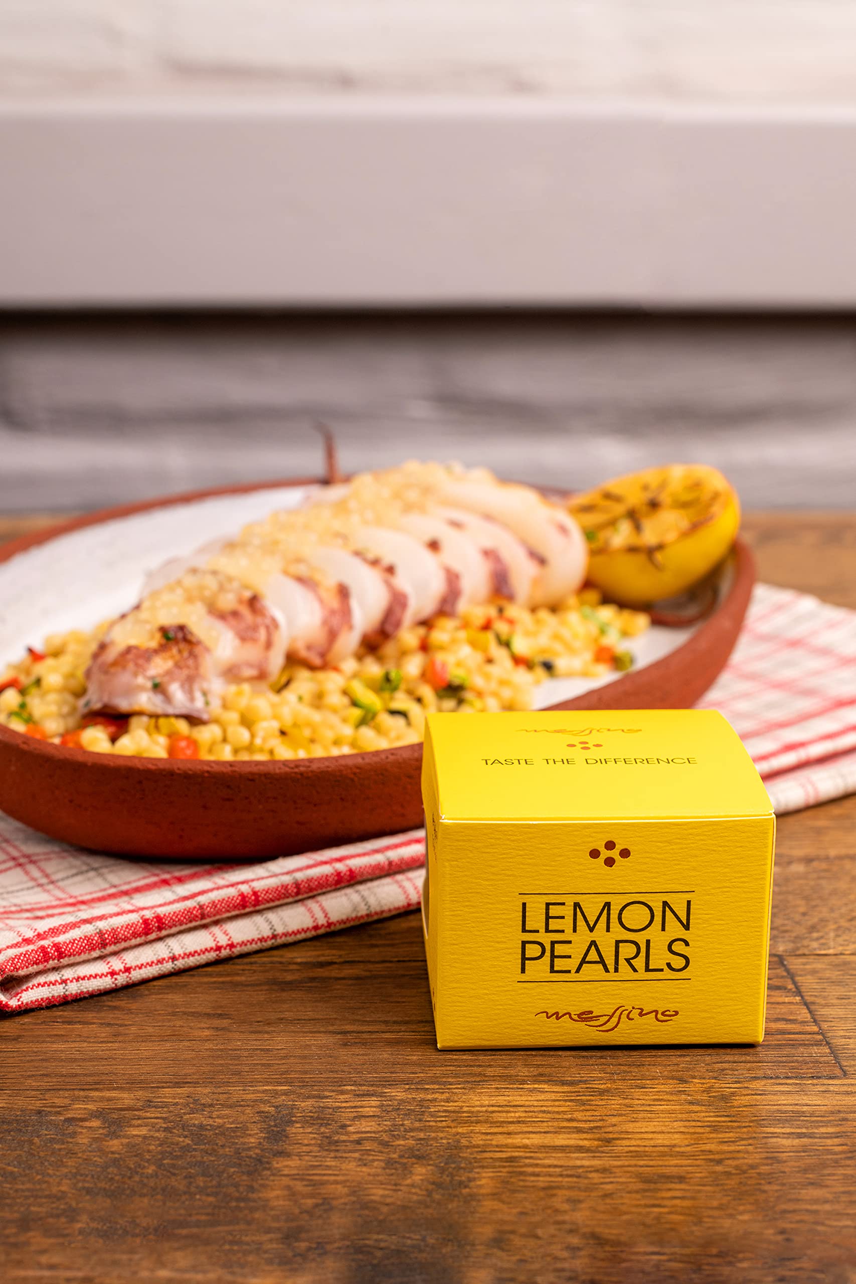 messino Lemon Pearls - Concentrated Lemon Spheres for Salads | 50ml Natural Vegan Gourmet 5