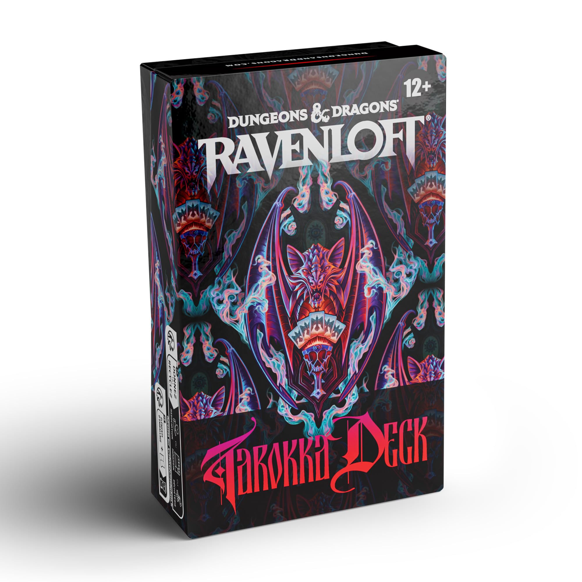 Dungeons & Dragons Ravenloft: The Horrors Within Tarokka Deck | 54 Cards | Unisex Adult