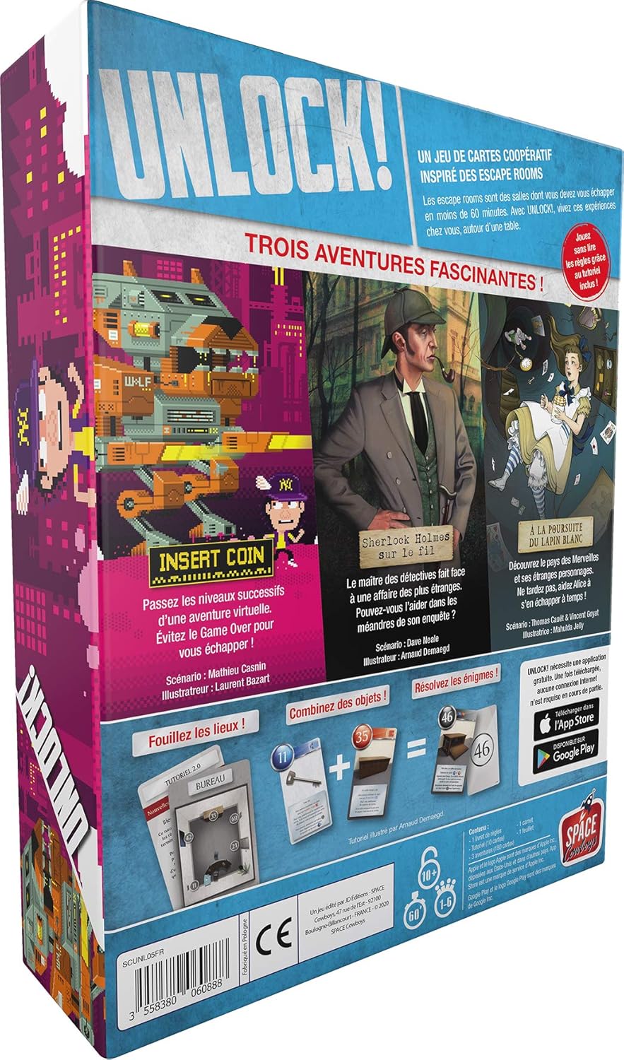 Space Cowboys Unlock! Exotic Adventures Board Game 5