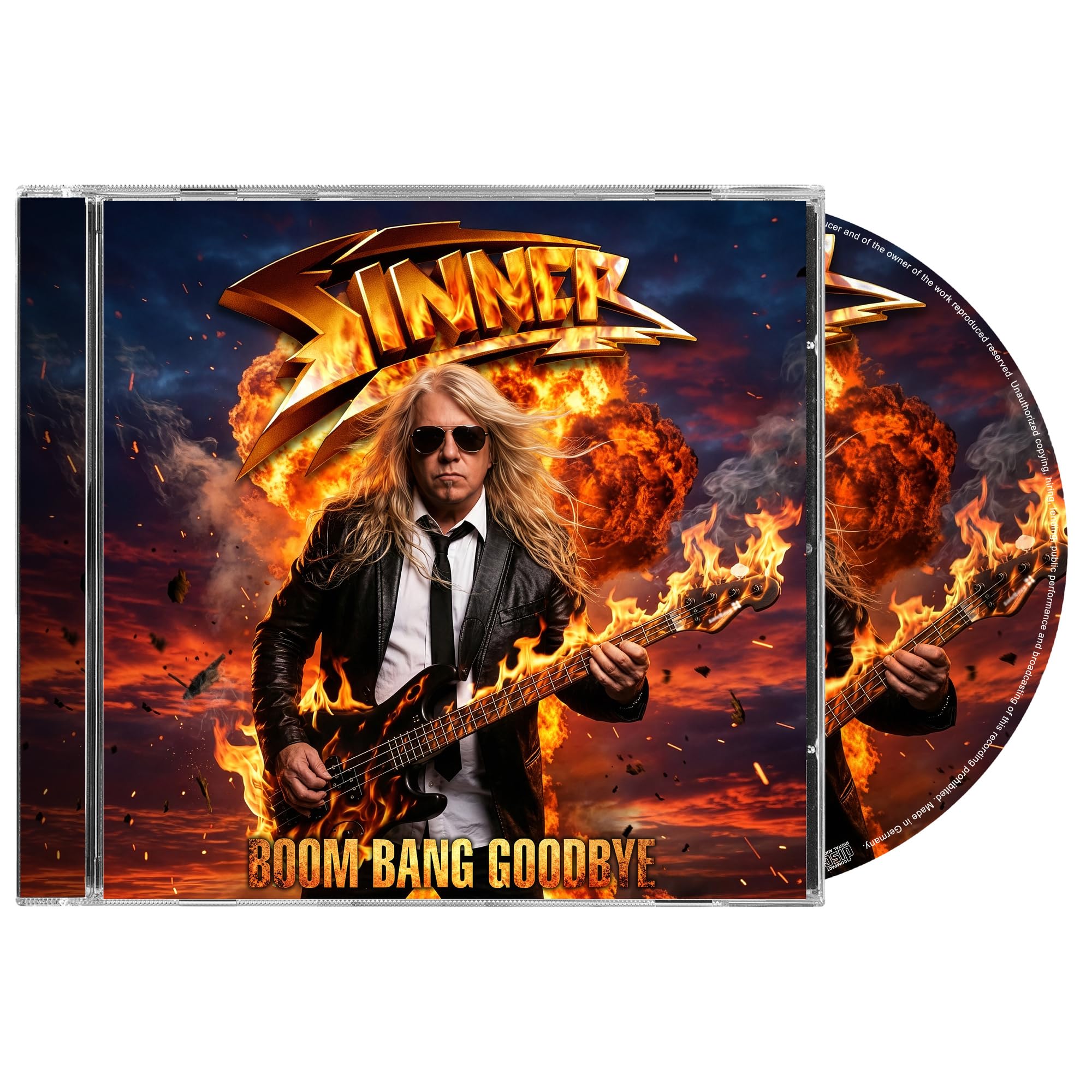 SINNER - BOOM BANG GOODBYE [CD] 1