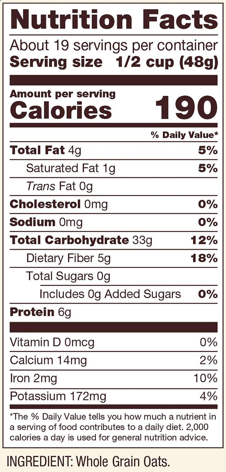Bob's Red Mill Old Fashioned Rolled Oats, Gluten Free Whole Grain, 907g