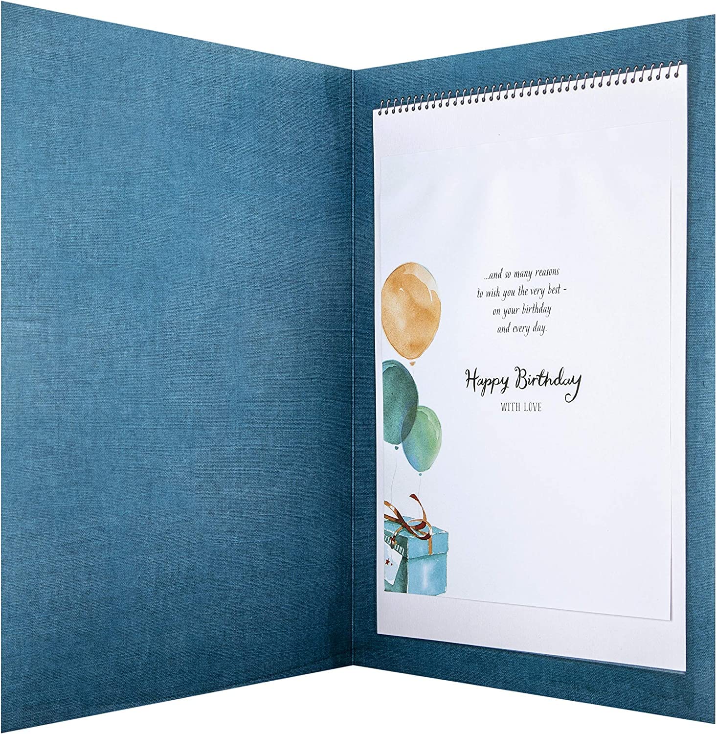 Hallmark Birthday Card for Son | Blue Foil Details | 22.8cm x 15.9cm