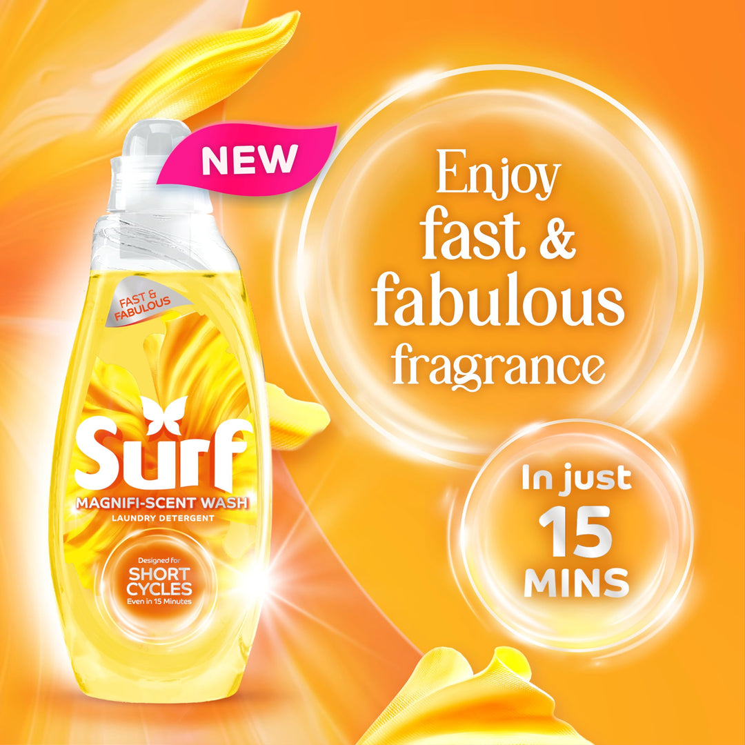 Surf - Magnifi-Scent Wash Sunshine Blossom Laundry Liquid for Short Cycles