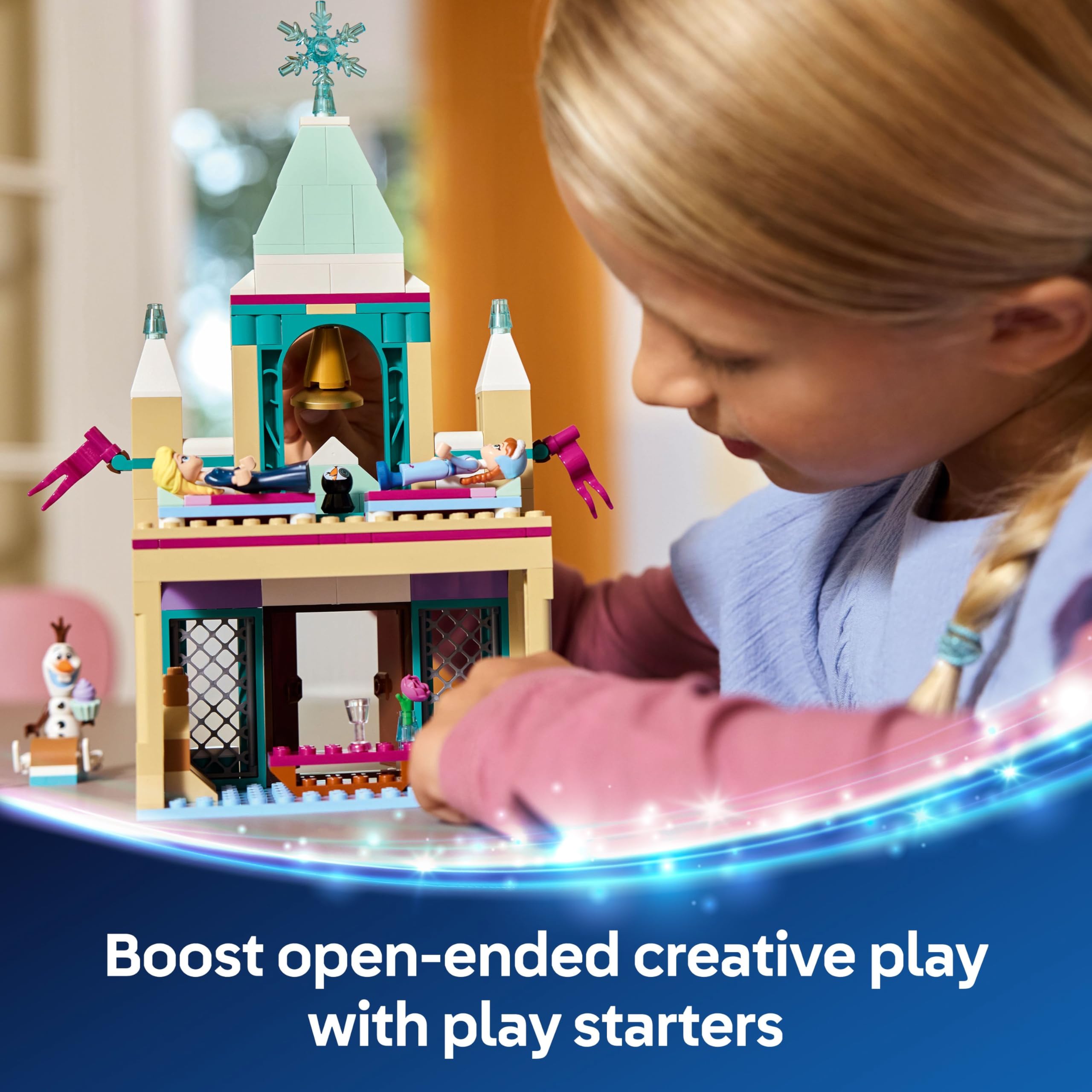 LEGO Disney Arendelle Frozen Castle Playset 43265 | Building Set for Ages 5+ 6