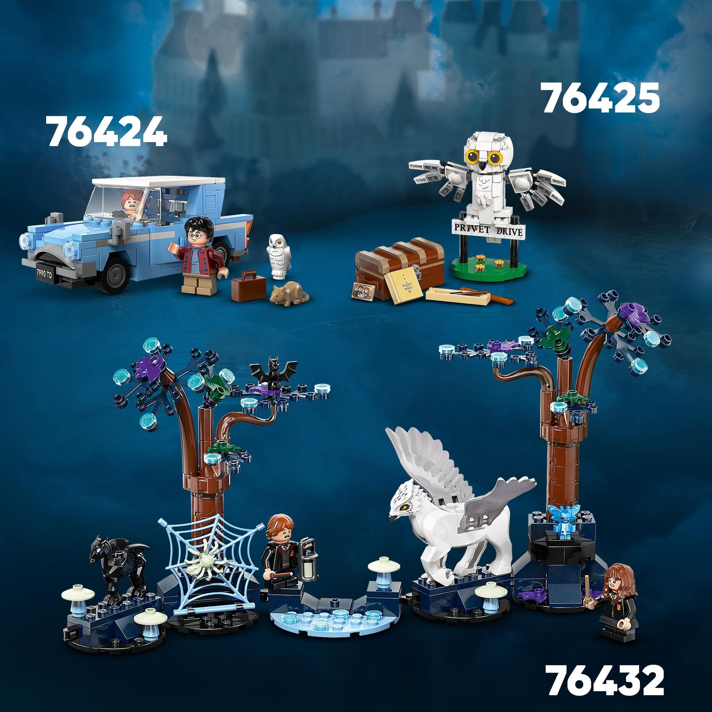 LEGO Harry Potter Hedwig at 4 Privet Drive Building Set | Model 76425 | Ages 7+ 5