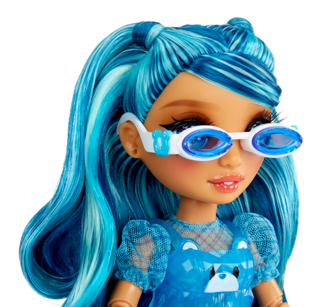 Rainbow High Creative Crystals Skyler - Blue 28 cm Fashion Doll with DIY Crystal Accessory Kit
