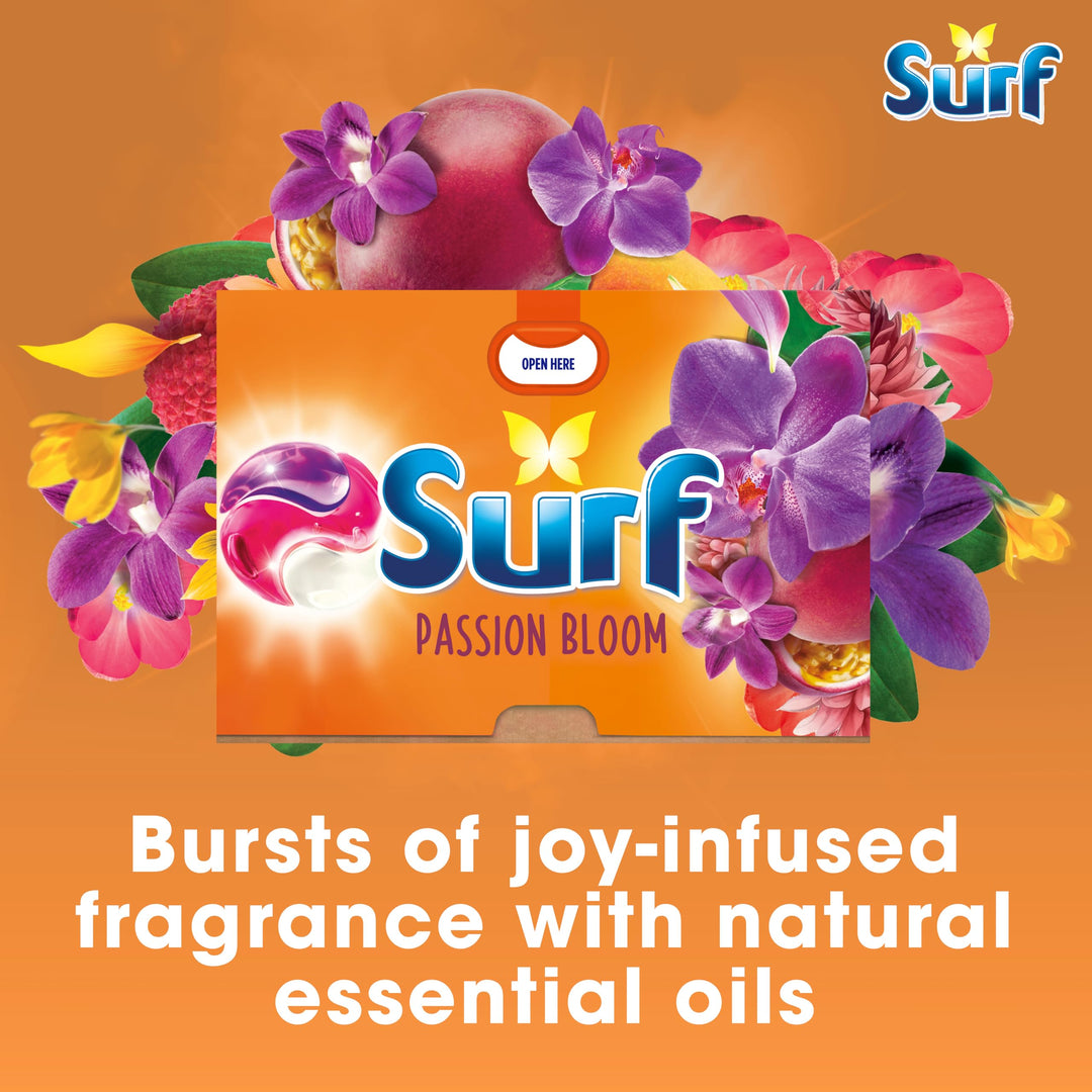 Surf Passion Bloom Laundry Detergent Capsules 3-in-1 (78 Washes)