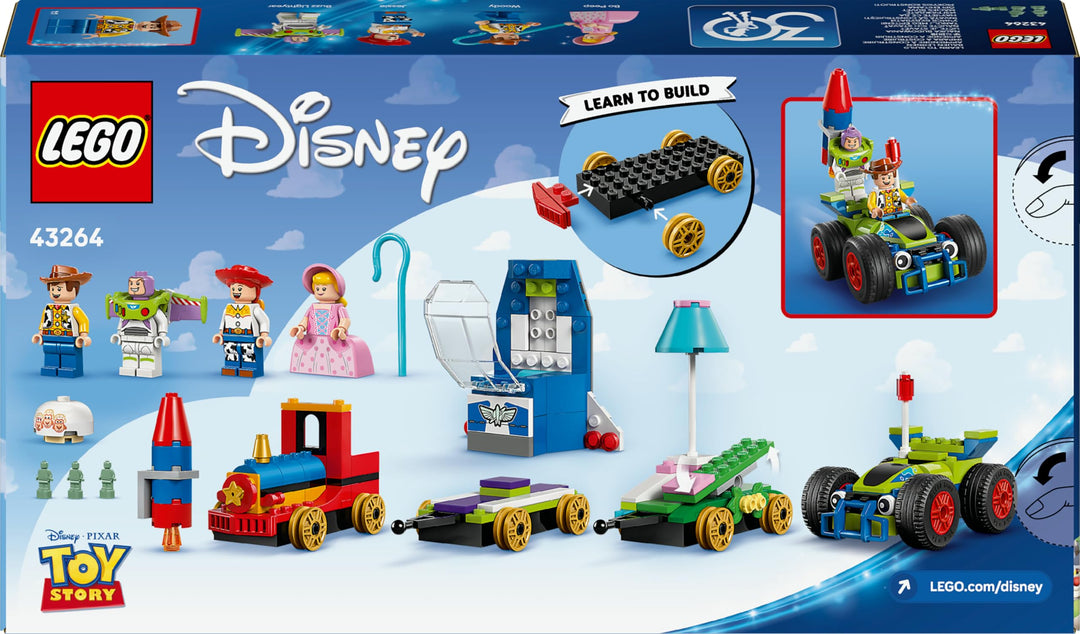 LEGO Disney and Pixar’s Toy Story Celebration Train & RC Car Building Set for Kids 4+