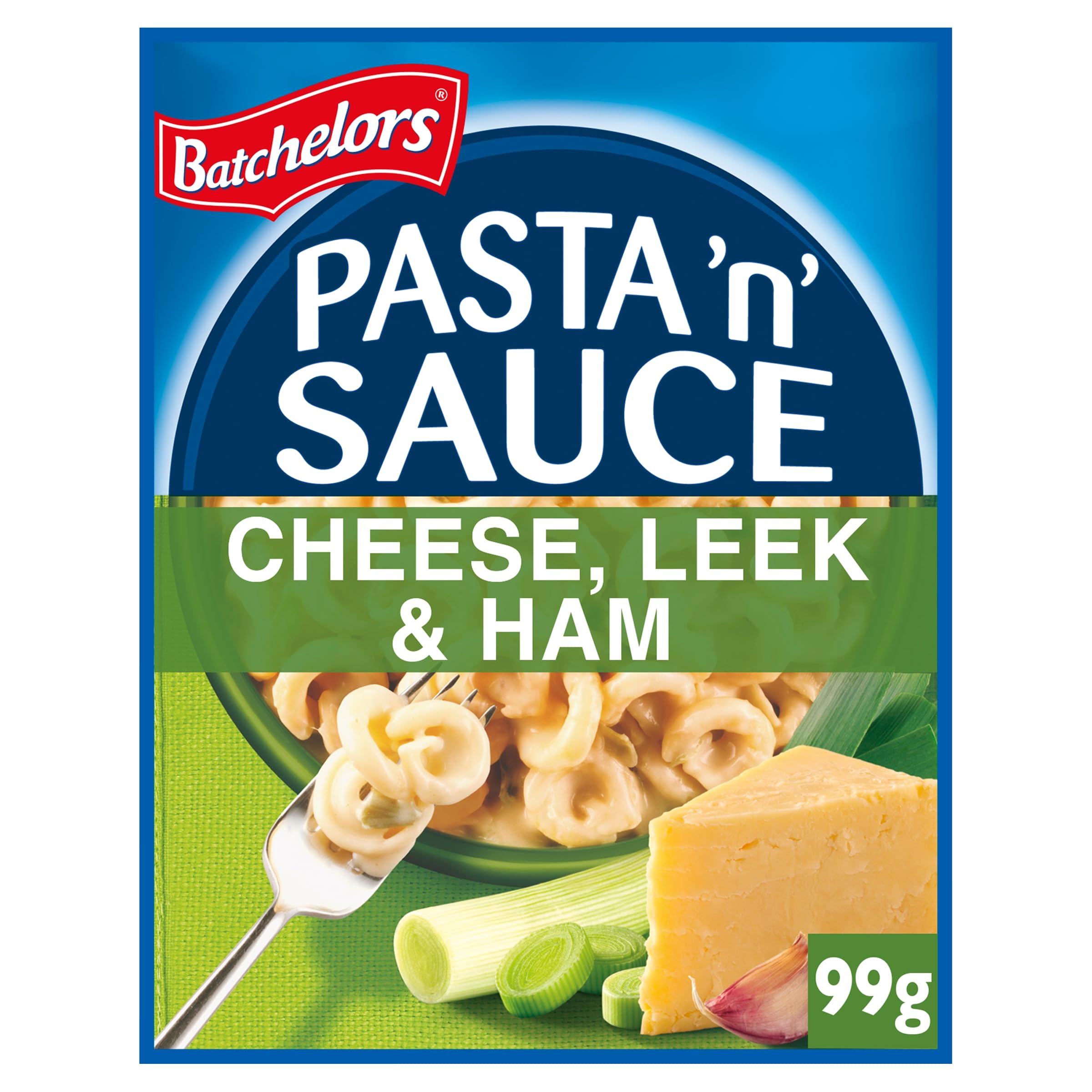 Batchelors Pasta 'n' Sauce Cheese, Leek & Ham Ready Meal, 99 g Packet (Pack of 7) 8