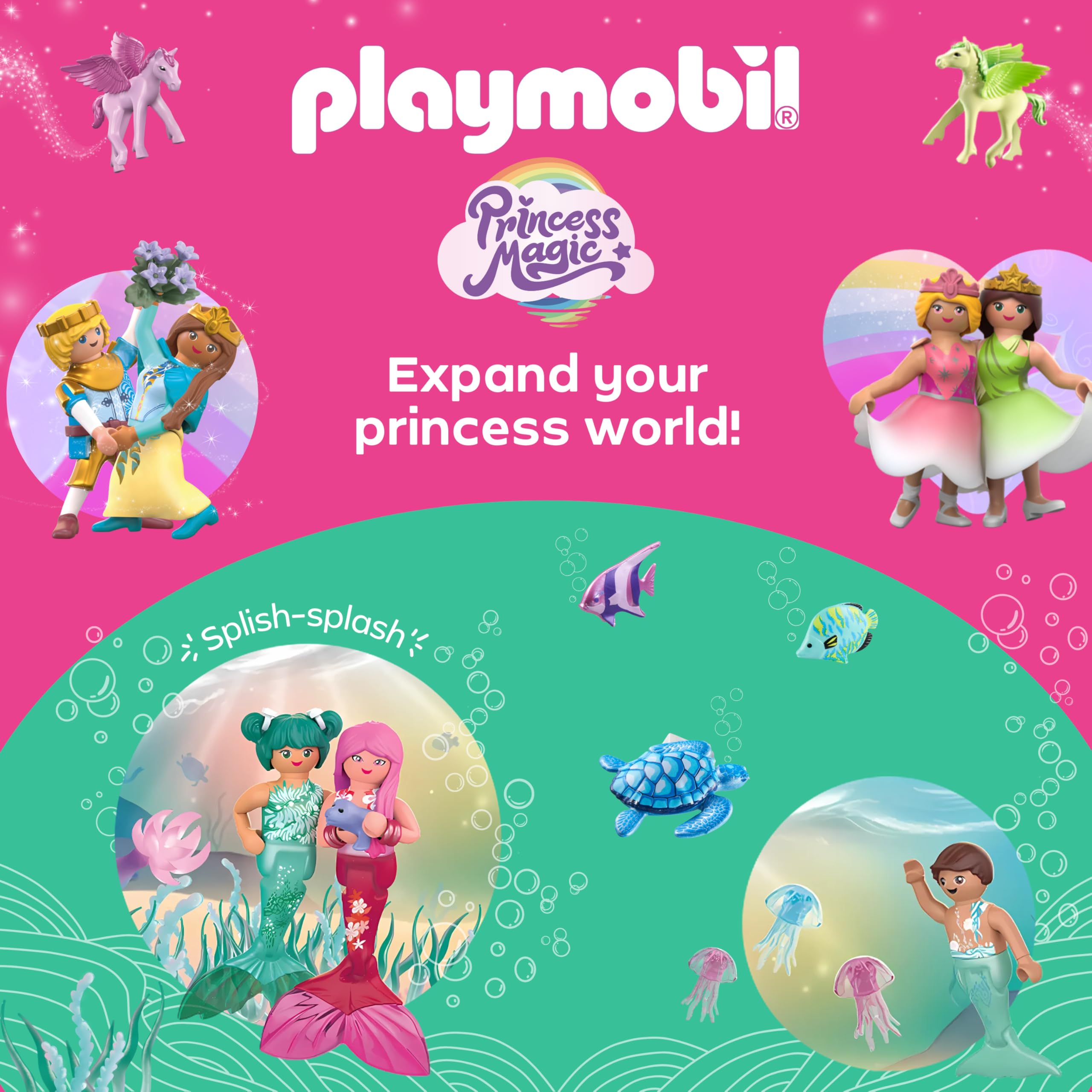 Playmobil Magic Unicorns Fairy House with Golden Unicorn Stable Set | Ages 4+ | Model 71839 6