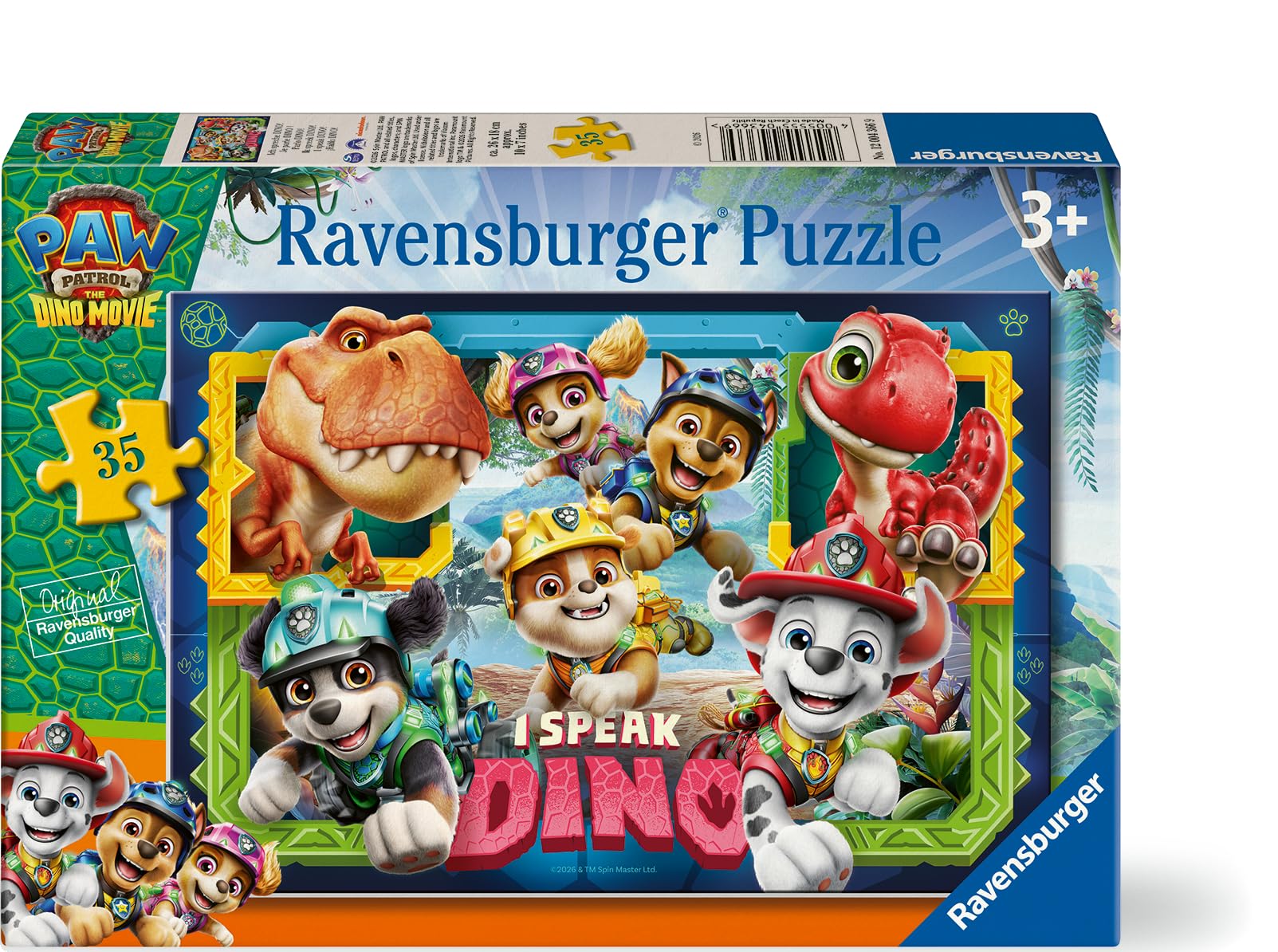 Ravensburger Paw Patrol Dino Rescue 35-Piece Jigsaw Puzzle for Kids Ages 3+
