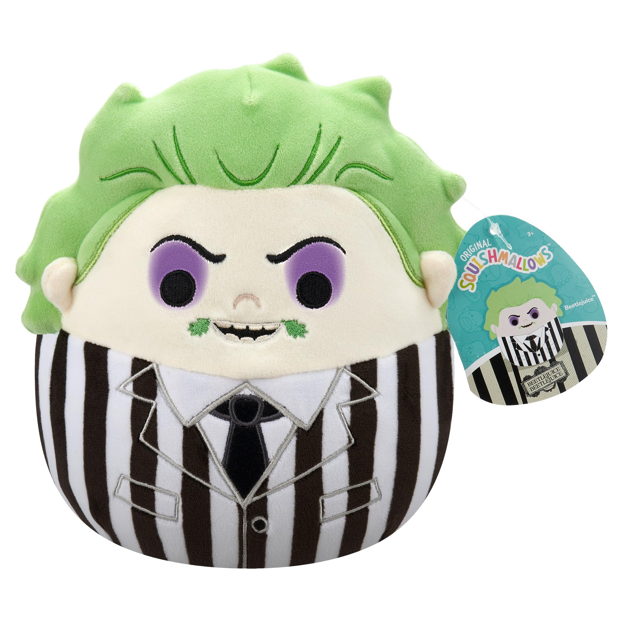 Squishmallows Beetlejuice 8-Inch Plush - Official Warner Bros. Licensed Toy 9