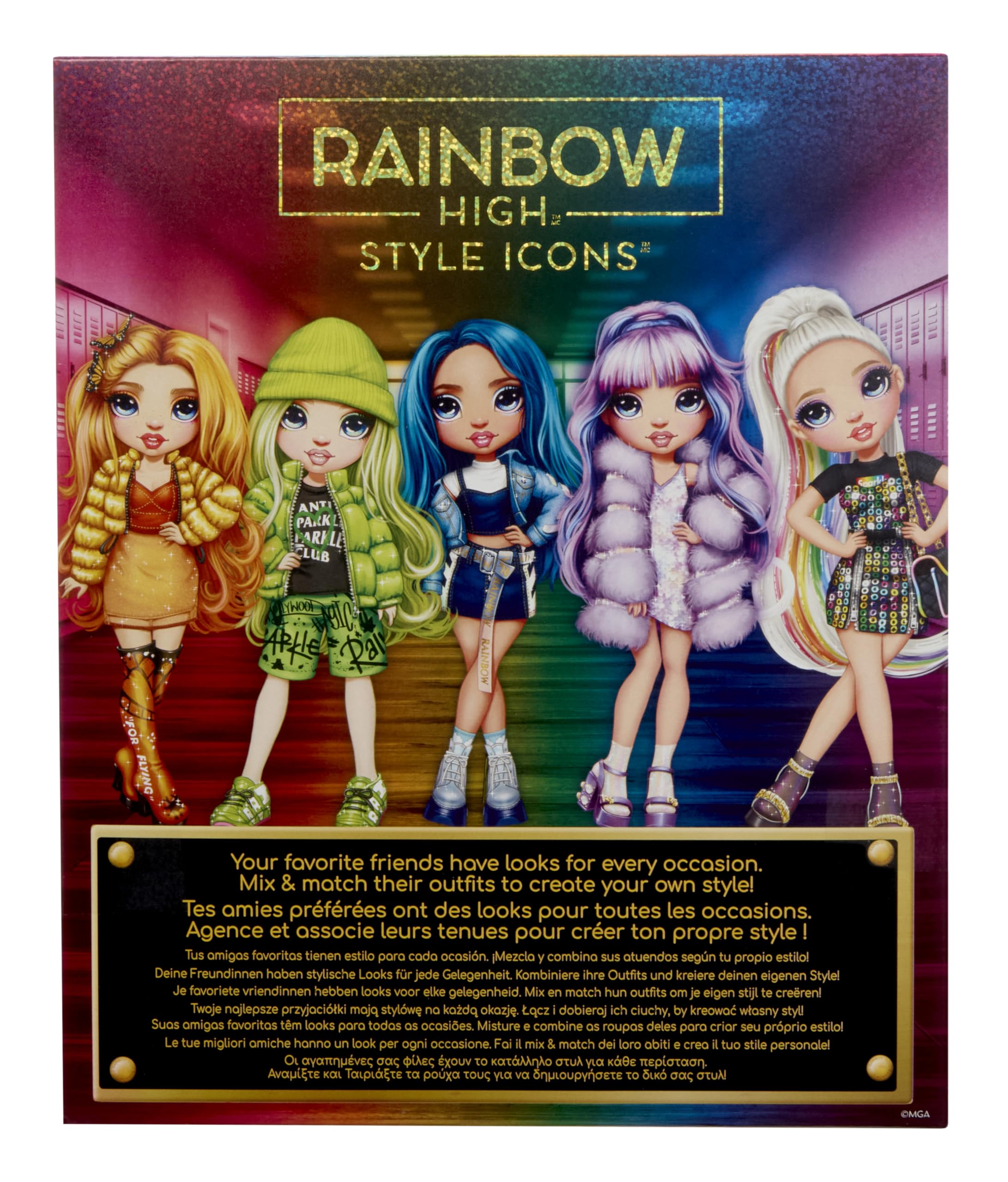 Rainbow High Style Icons Poppy Doll - 28cm Fashion Doll with 13 Points of Articulation 8