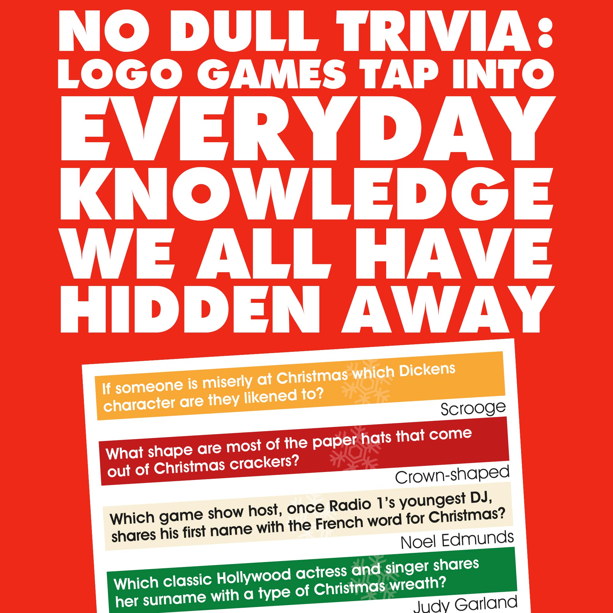 Drumond Park The Best of Christmas Family Board Game - Cracking Christmas Trivia Game for Adults and Kids 6