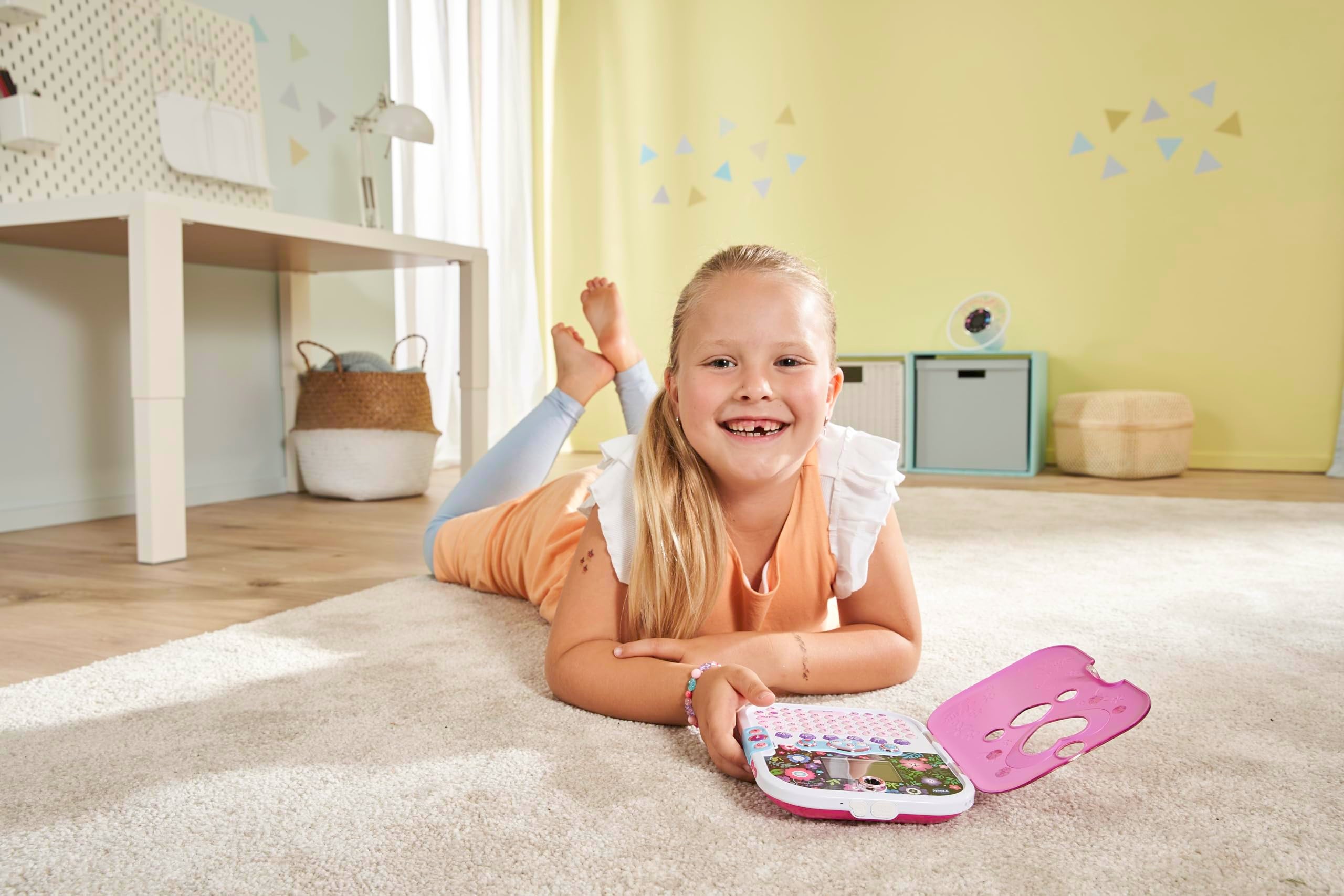 VTech Purple Secret Safe Diary Light Show | Face Recognition, Games, Ages 6+ 5