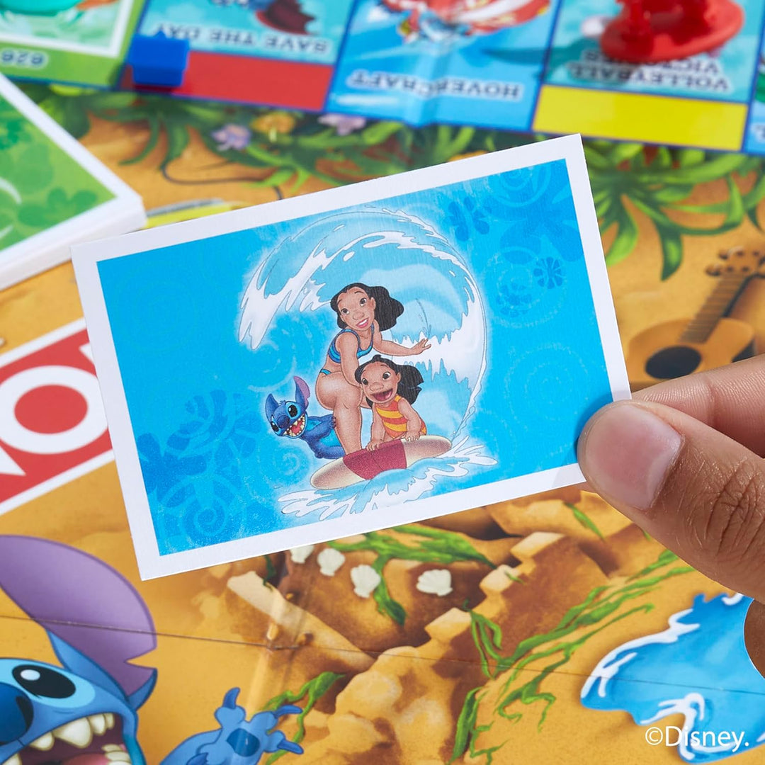 Monopoly Disney Stitch Edition Board Game - English Version